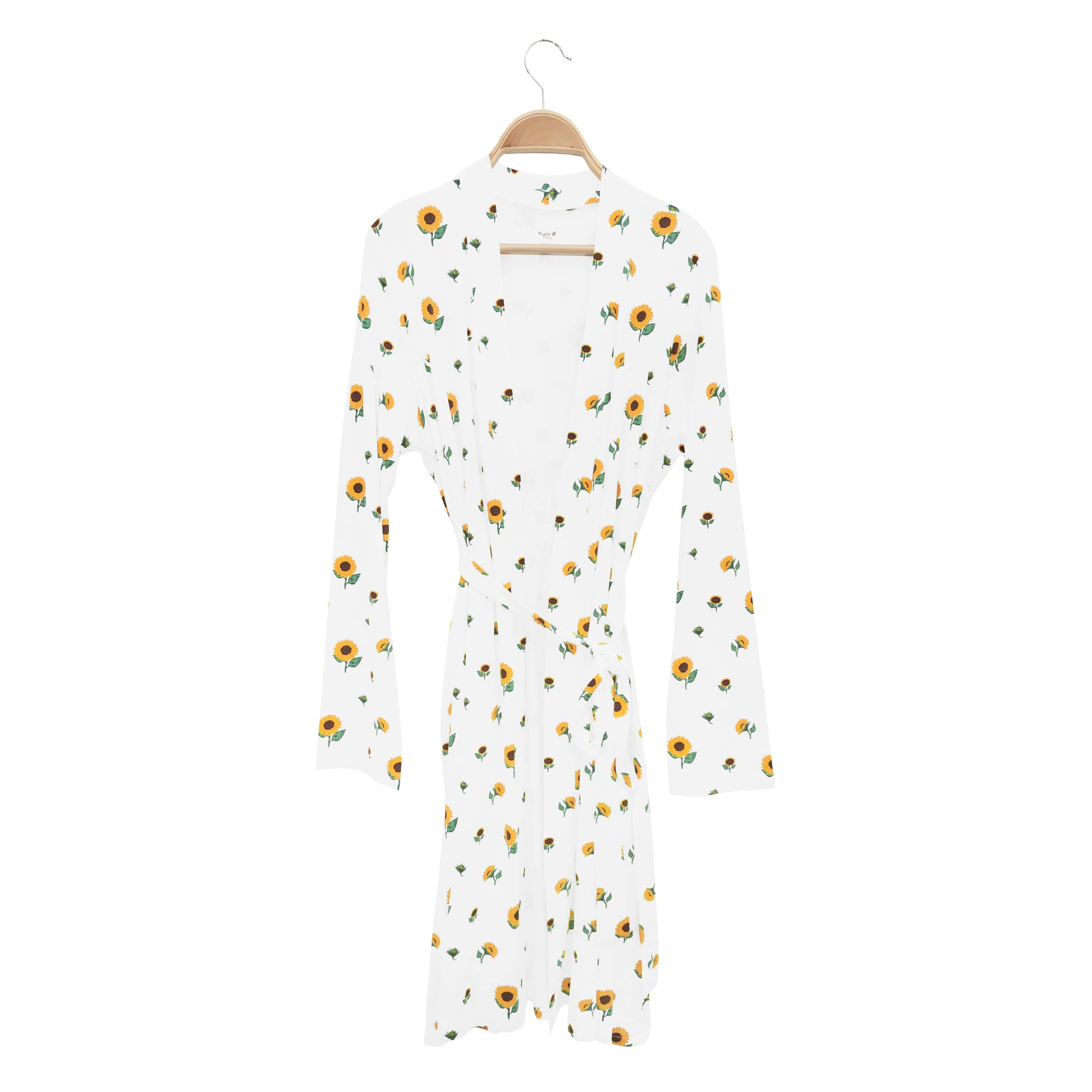 Kyte Baby Women's Lounge Robe Women’s Lounge Robe in Sunflower