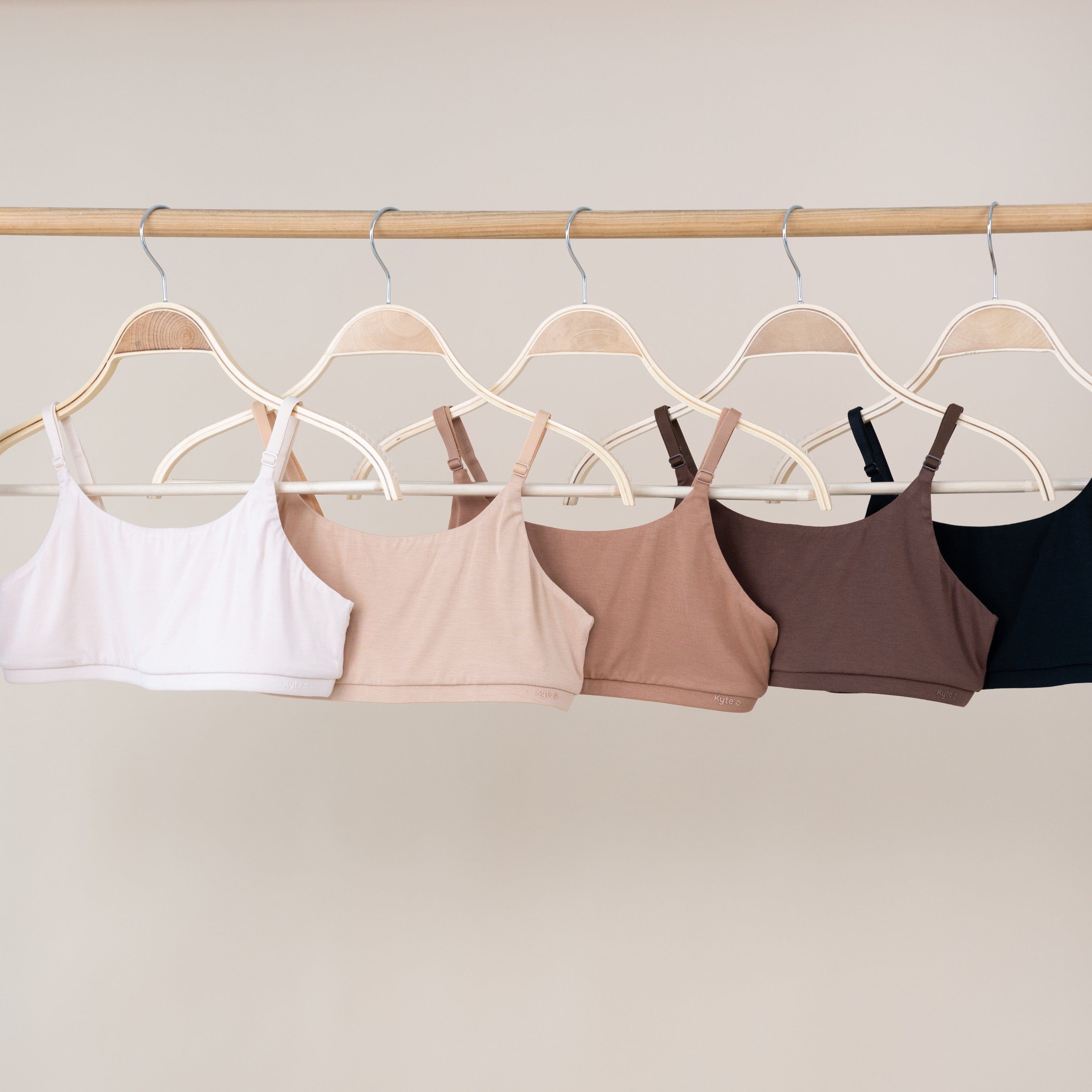 Kyte Baby Women's Scoop Neck Bralettes in Core Colors