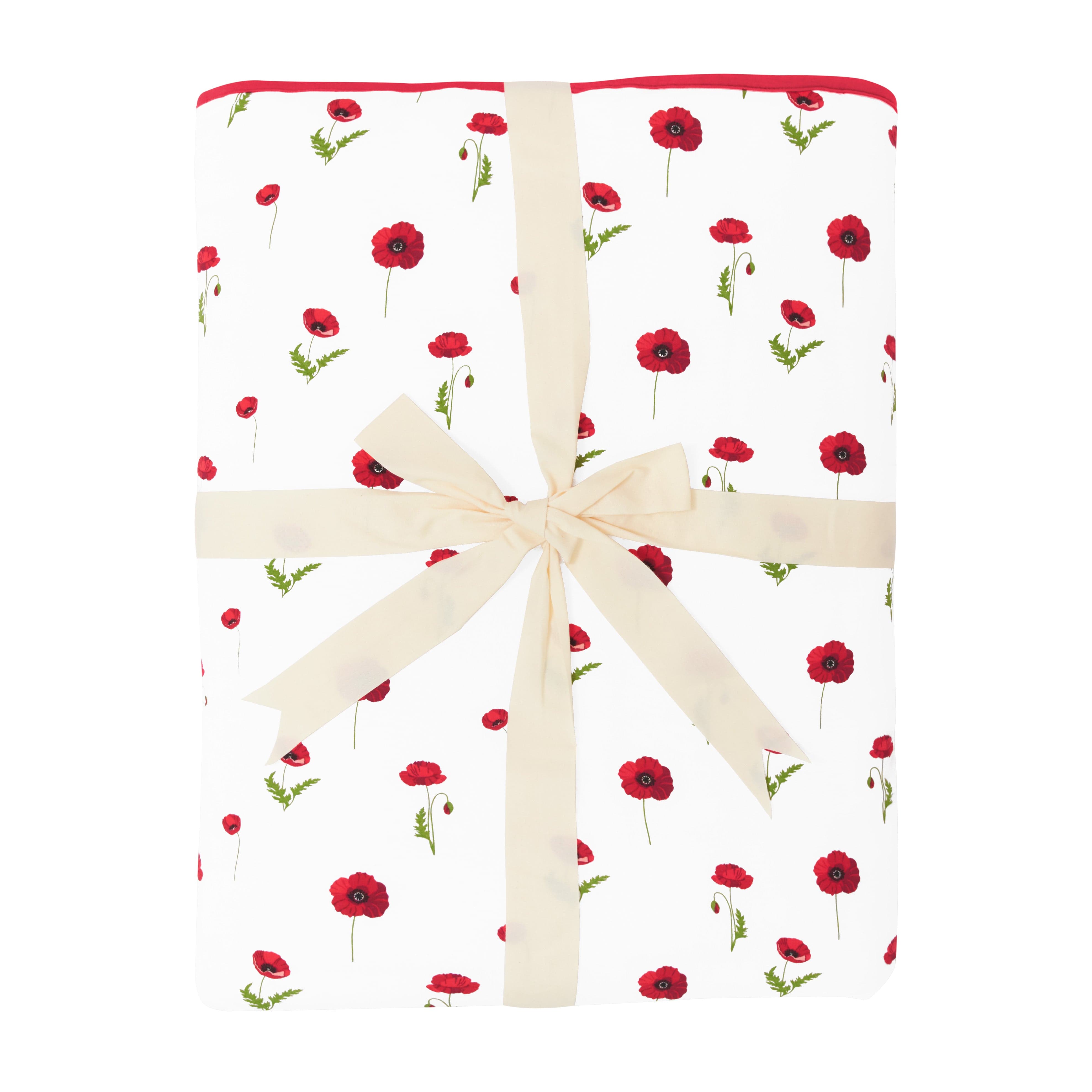 Kyte Baby Youth Blanket Cloud Poppies / Youth Youth Blanket in Cloud Poppies 2.5