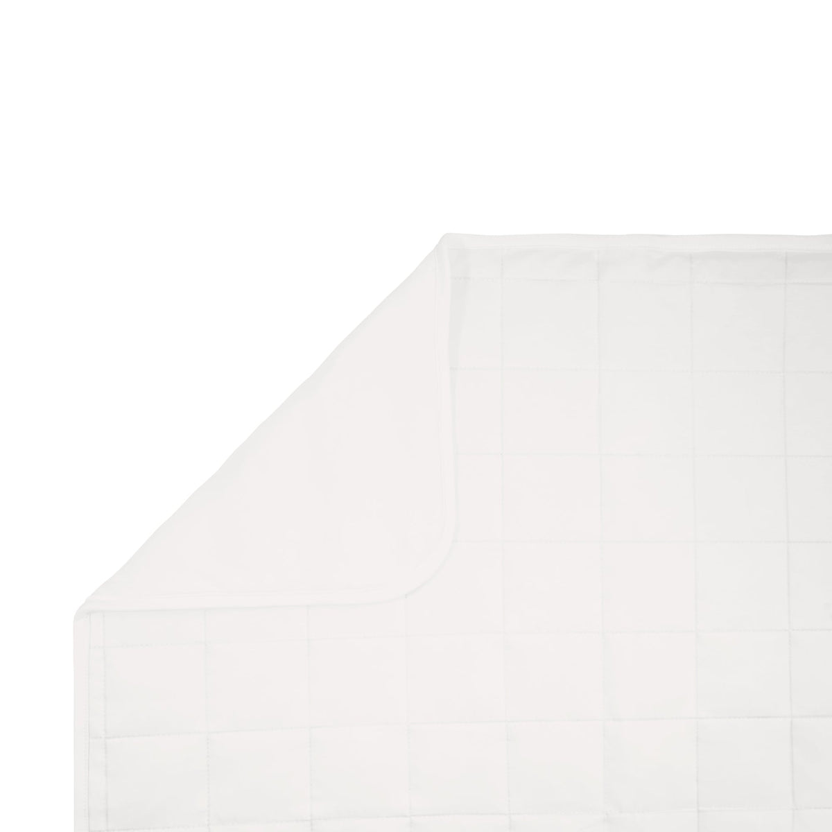 Quilted bamboo Kyte Baby Youth Blanket in Cloud 2.5