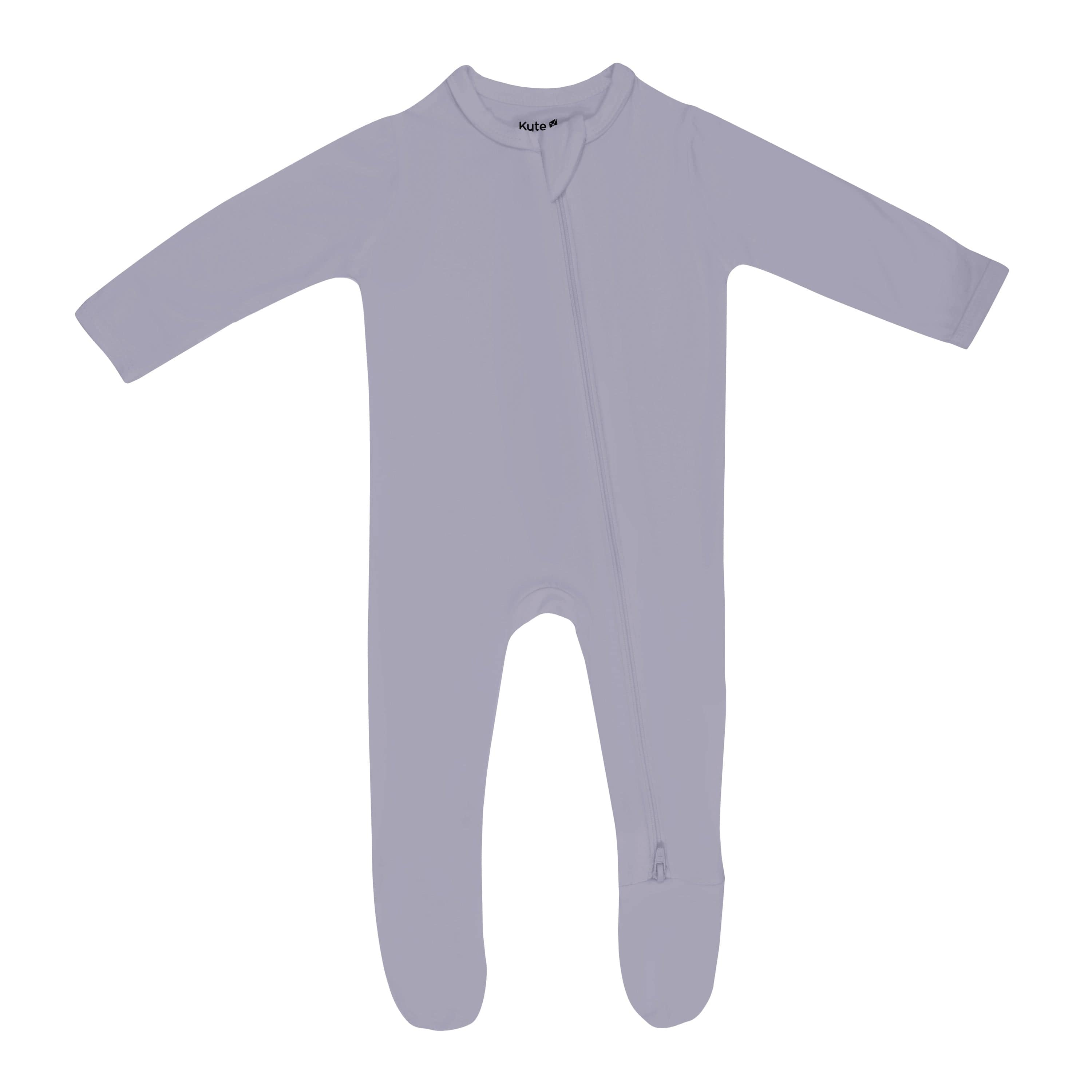 Kyte Baby Zippered Footies Zippered Footie in Haze