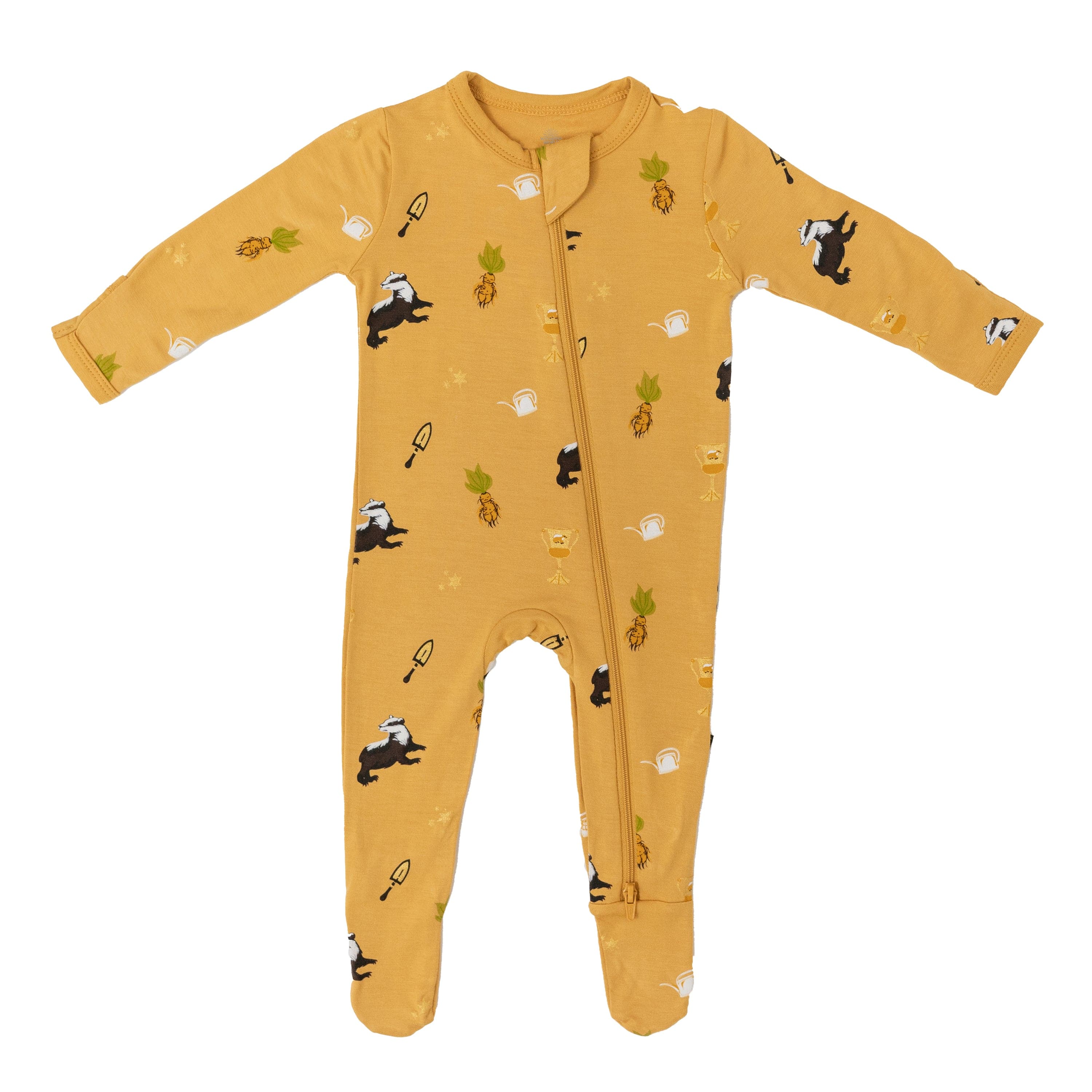 Kyte BABY Zippered Footies Zippered Footie in Hufflepuff™