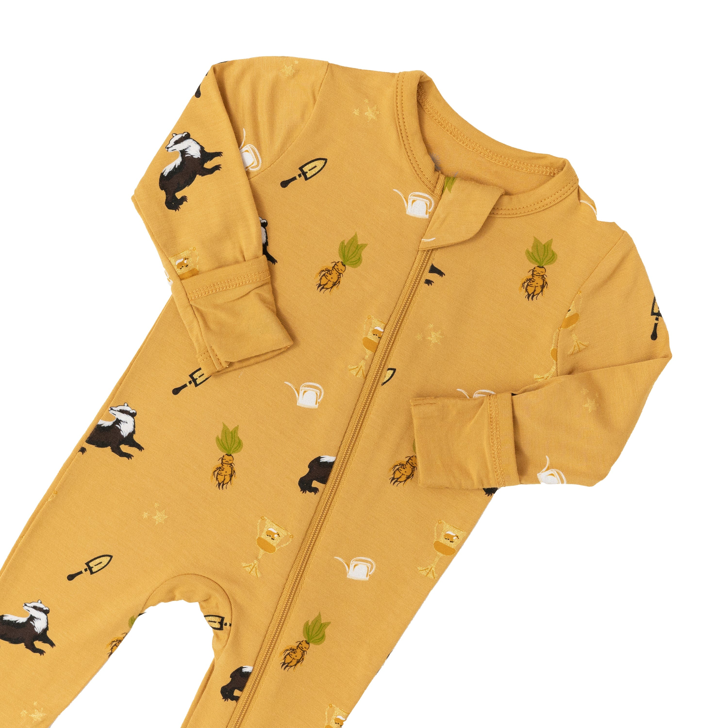 Kyte BABY Zippered Footies Zippered Footie in Hufflepuff™