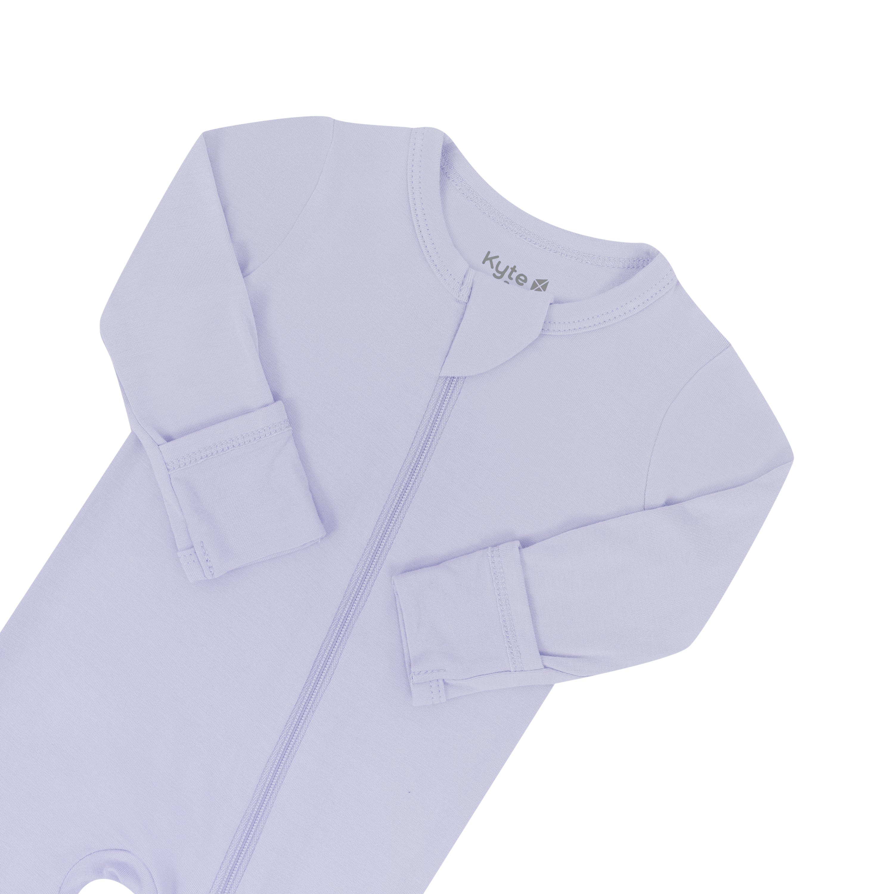 Kyte Baby Zippered Footies Zippered Footie in Lilac