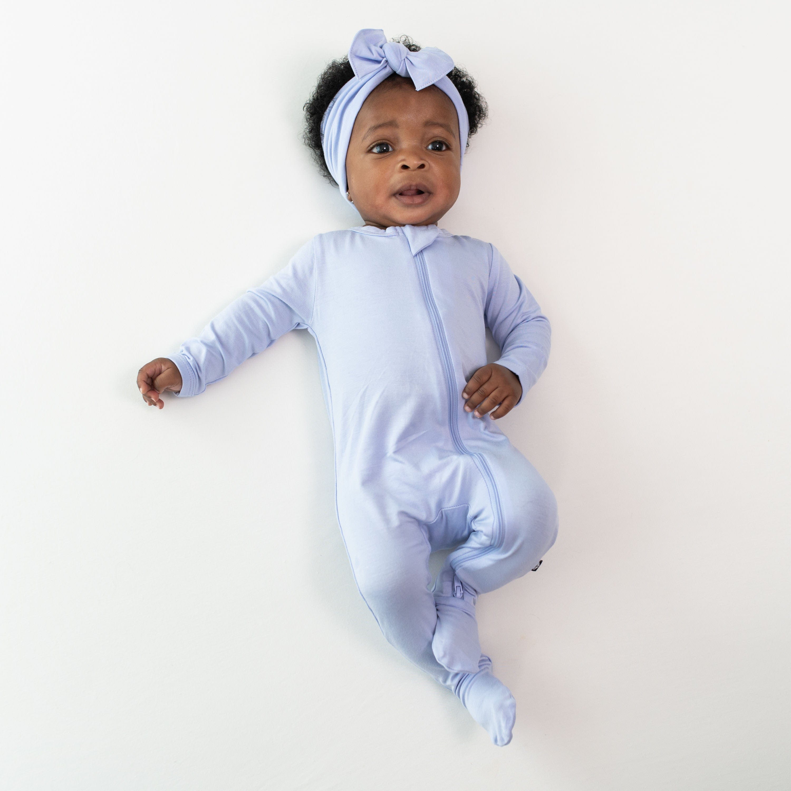 Kyte Baby Zippered Footies Zippered Footie in Lilac