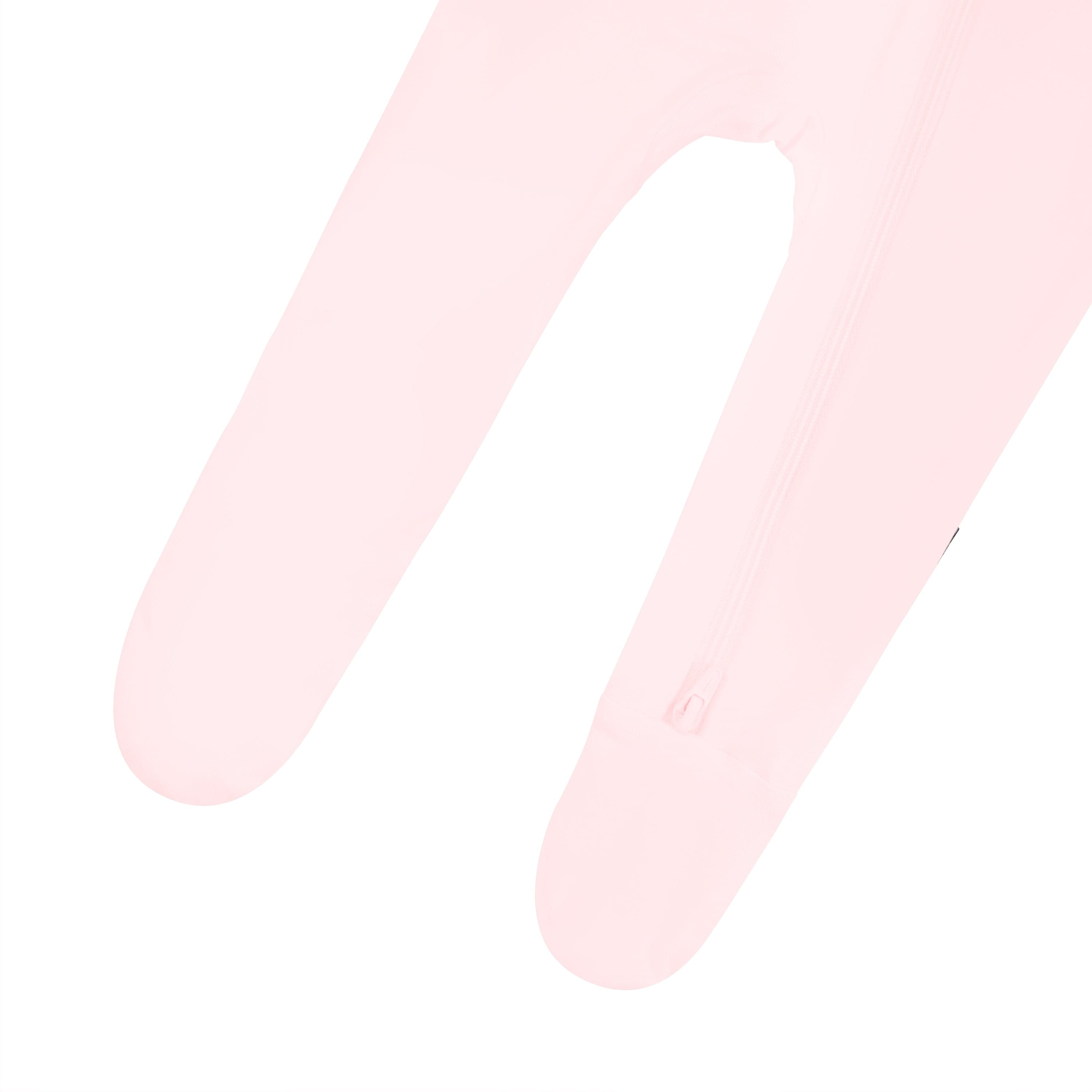 Sole grips on Kyte Baby Zippered Footie in Sakura