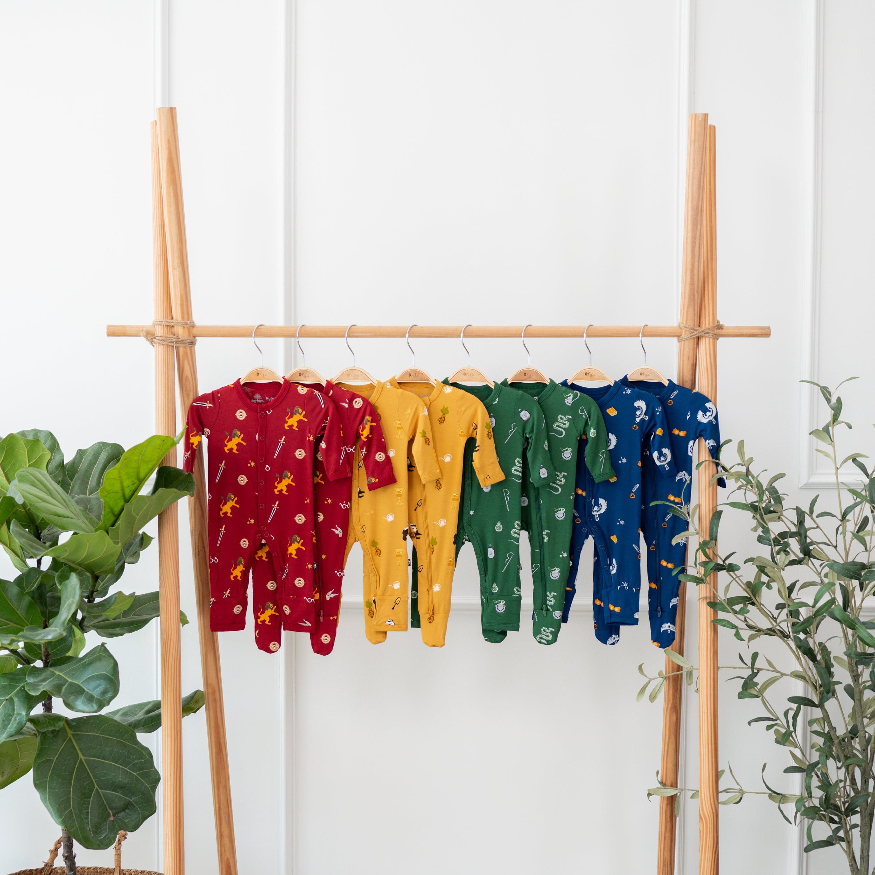 Kyte Baby Zippered Footies Zippered Footie in Slytherin™