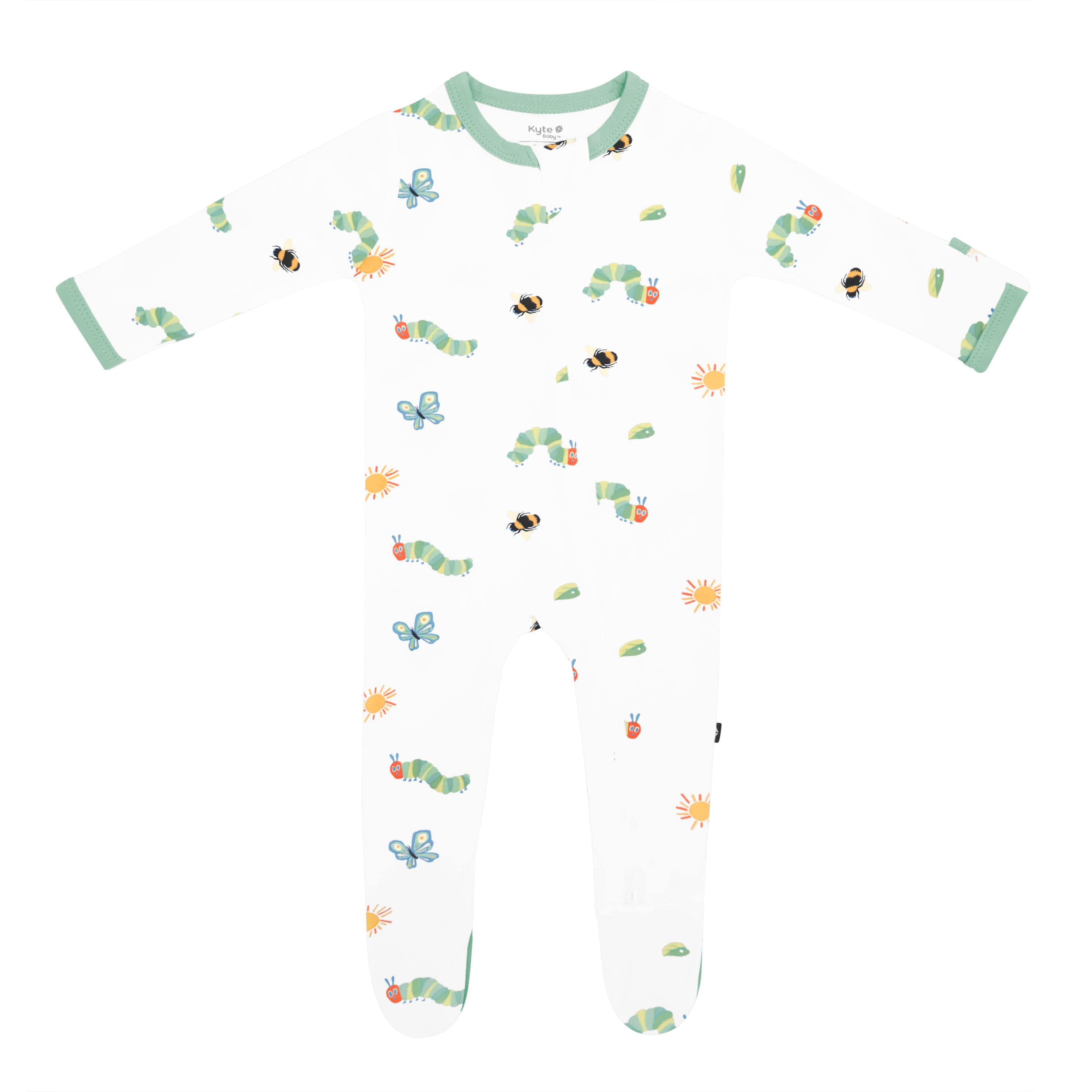 Kyte Baby Zippered Footie in The Very Hungry Caterpillar™ and Friends