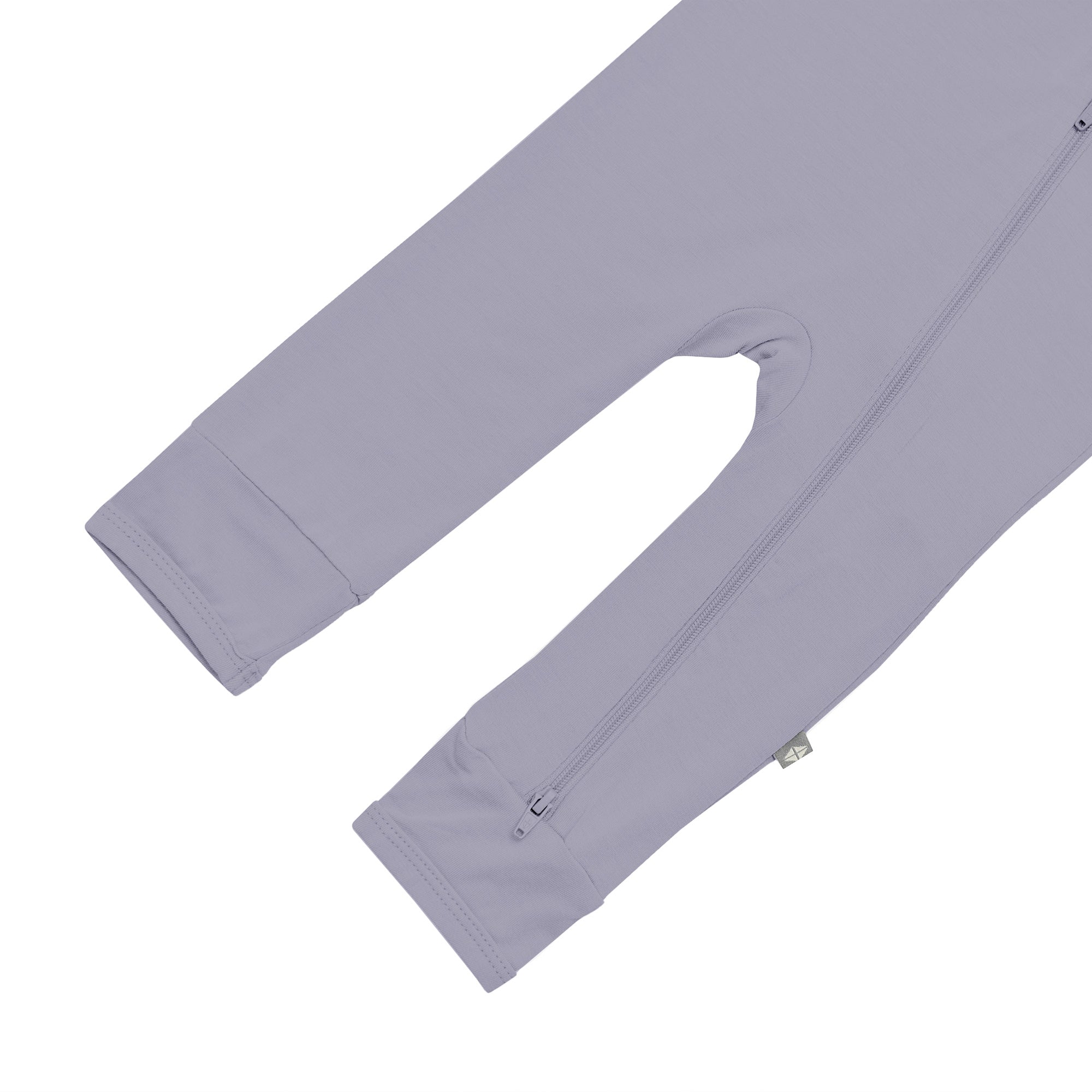 Kyte Baby Zippered Rompers Zippered Romper in Haze