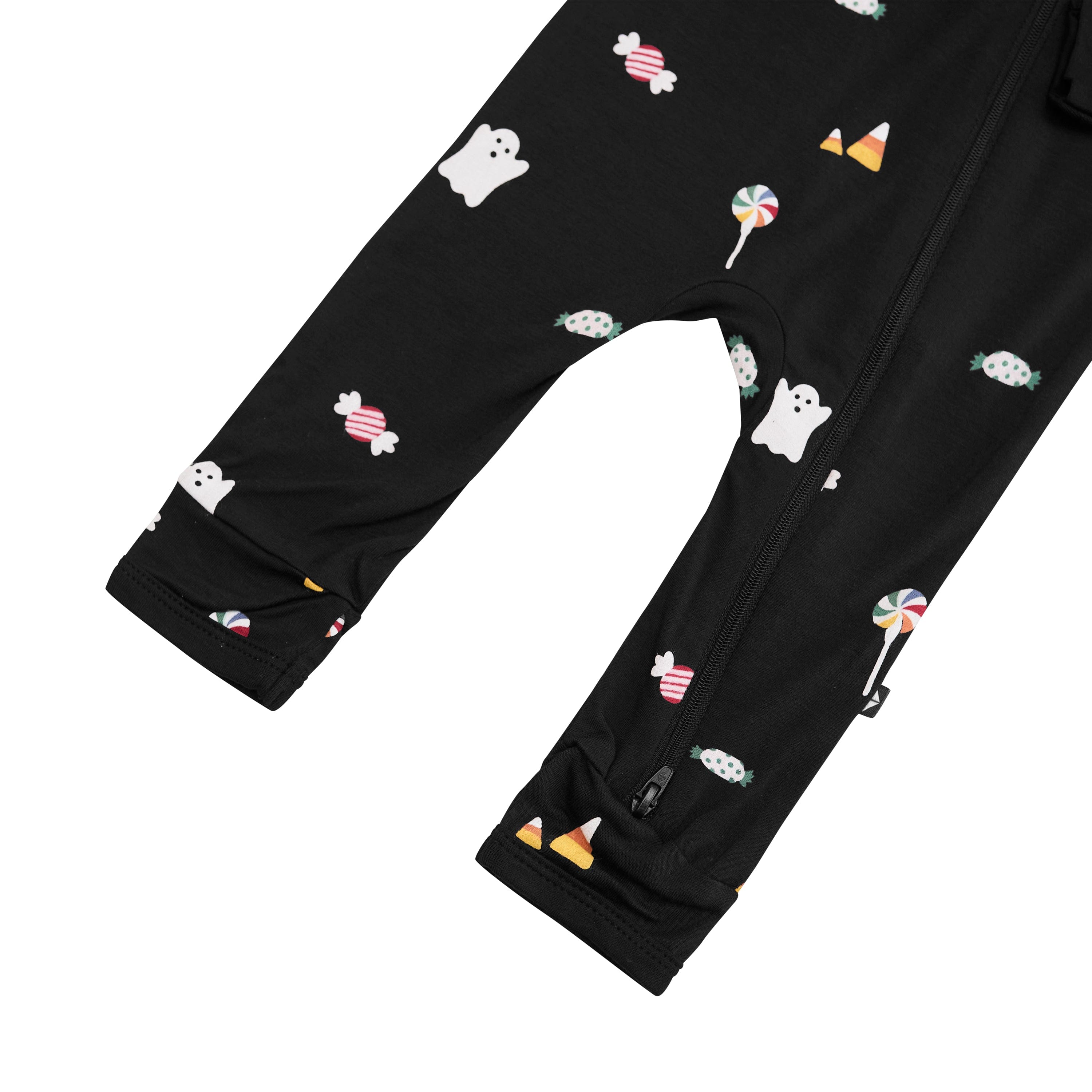 Kyte Baby Zippered Rompers Zippered Romper in Trick or Treat