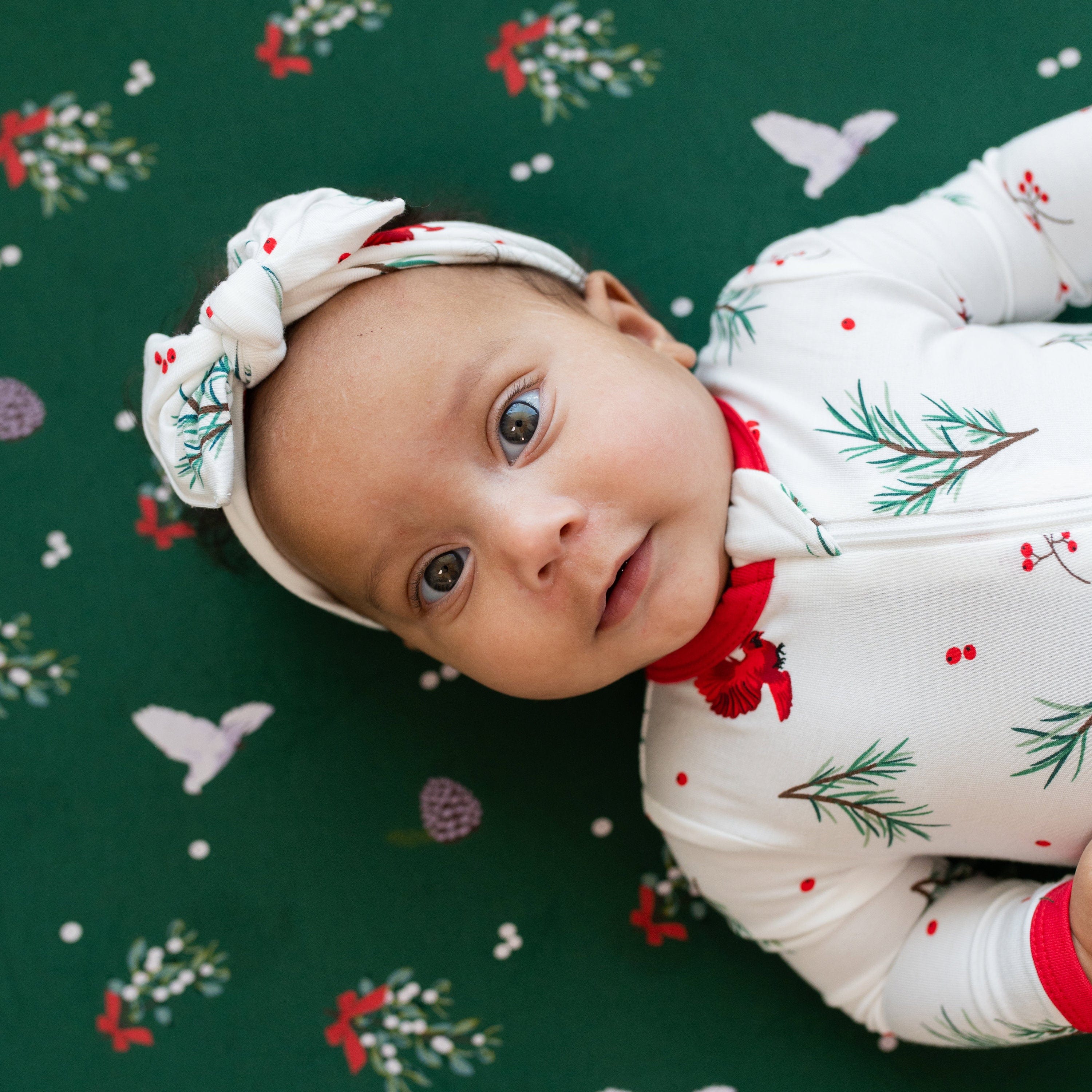 Kyte Baby Zippered Rompers Zippered Romper in Winterberry
