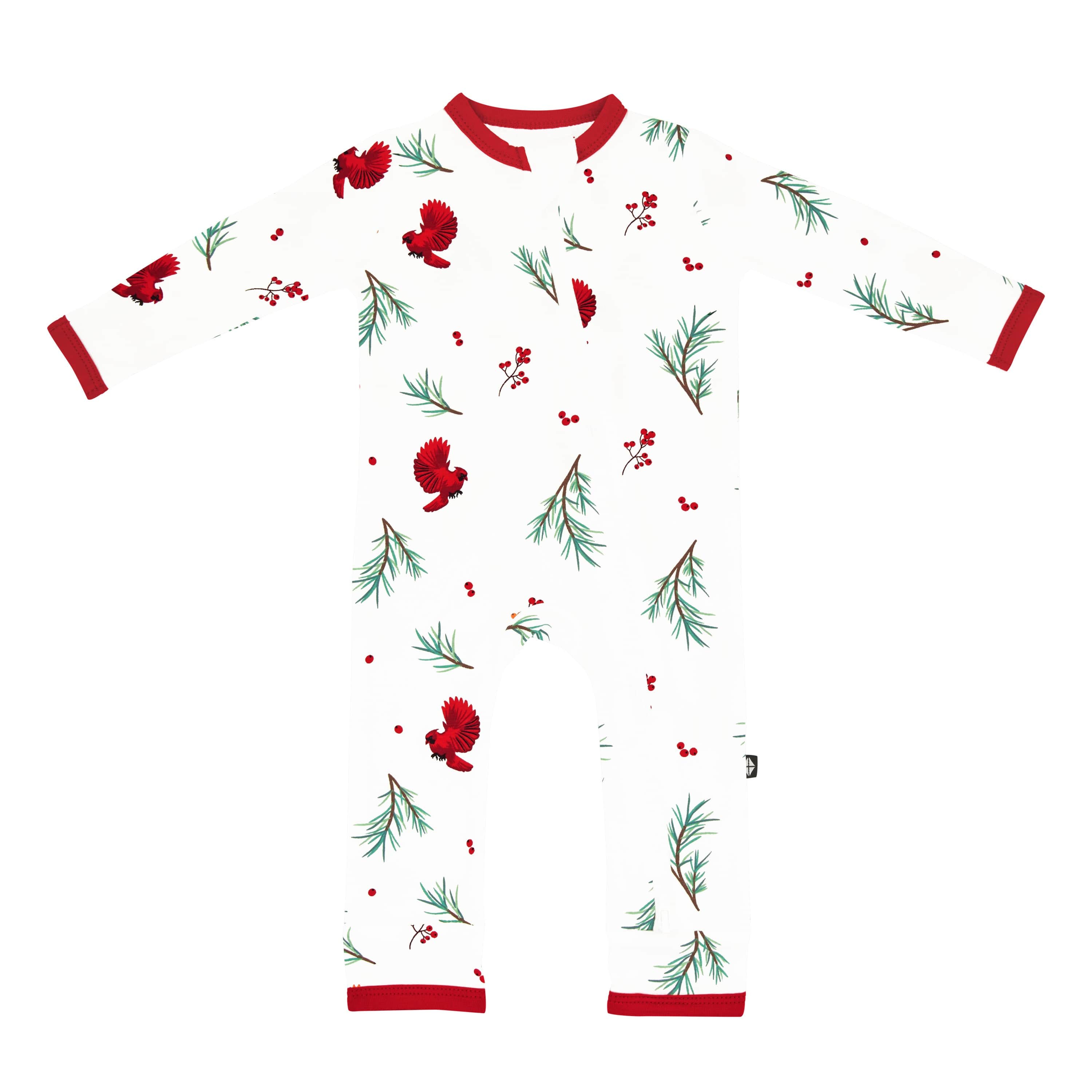 Kyte Baby Zippered Rompers Zippered Romper in Winterberry