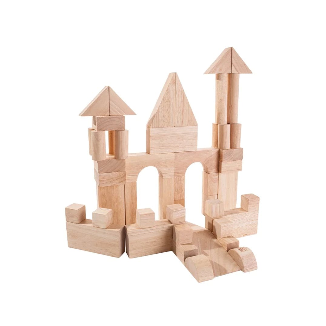 Plan toys online castle blocks