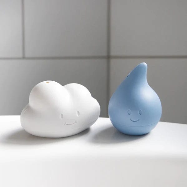 Ubbi Accessory Modern Cloud & Droplet Bath Toys Ubbi Modern Cloud & Droplet Bath Toys