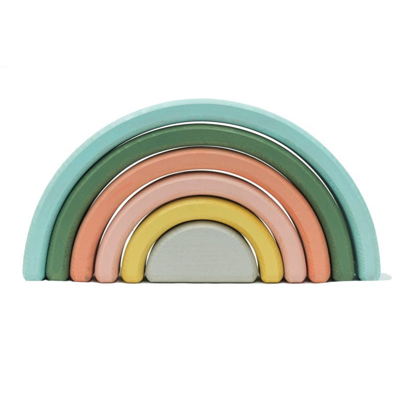 Wonder and Wise Rainbow Nesting Blocks Wonder and Wise Rainbow Nesting Blocks
