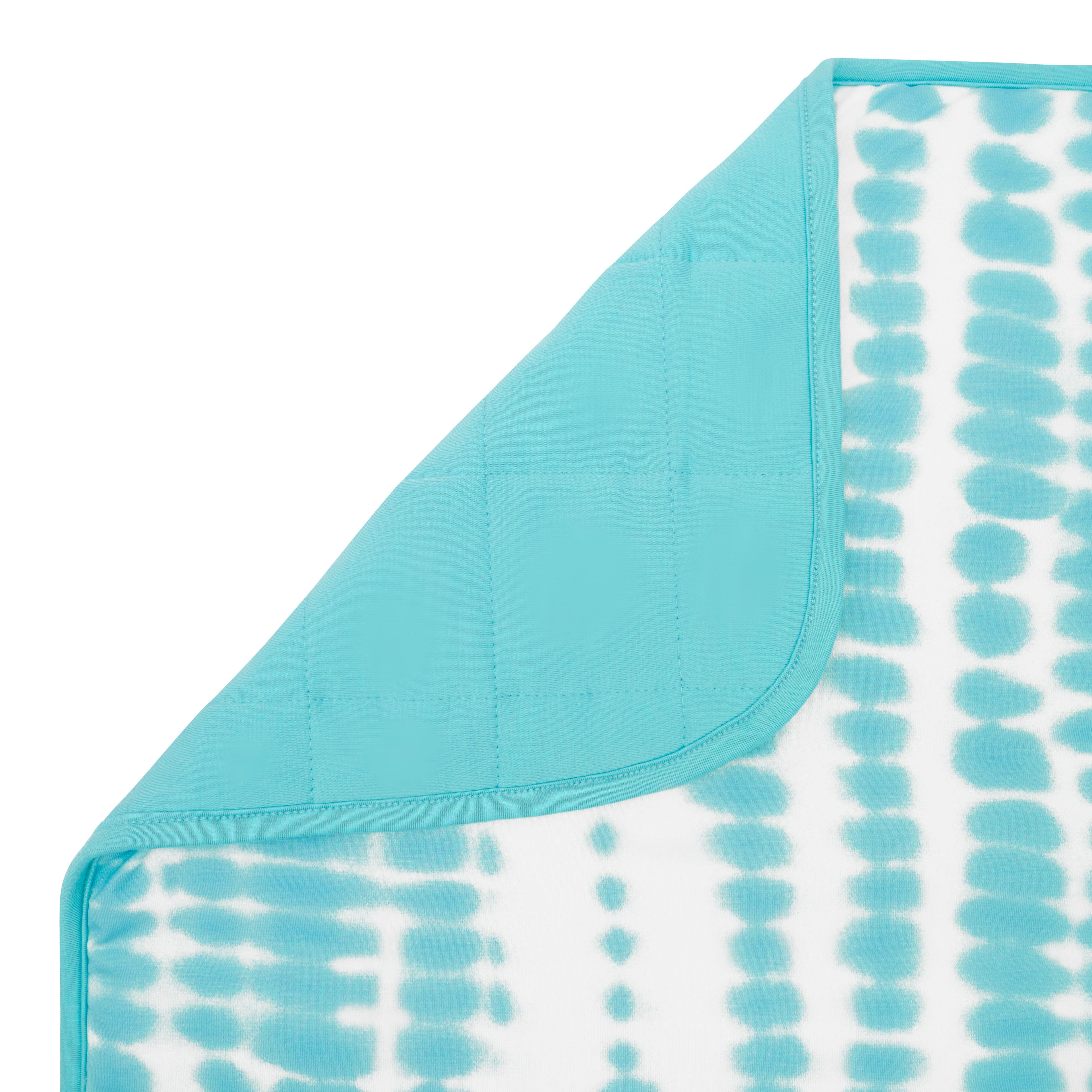 Kyte BABY Adult Blanket Robin Rip Tide / Adult Adult Quilted Blanket in Robin Rip Tide 2.5