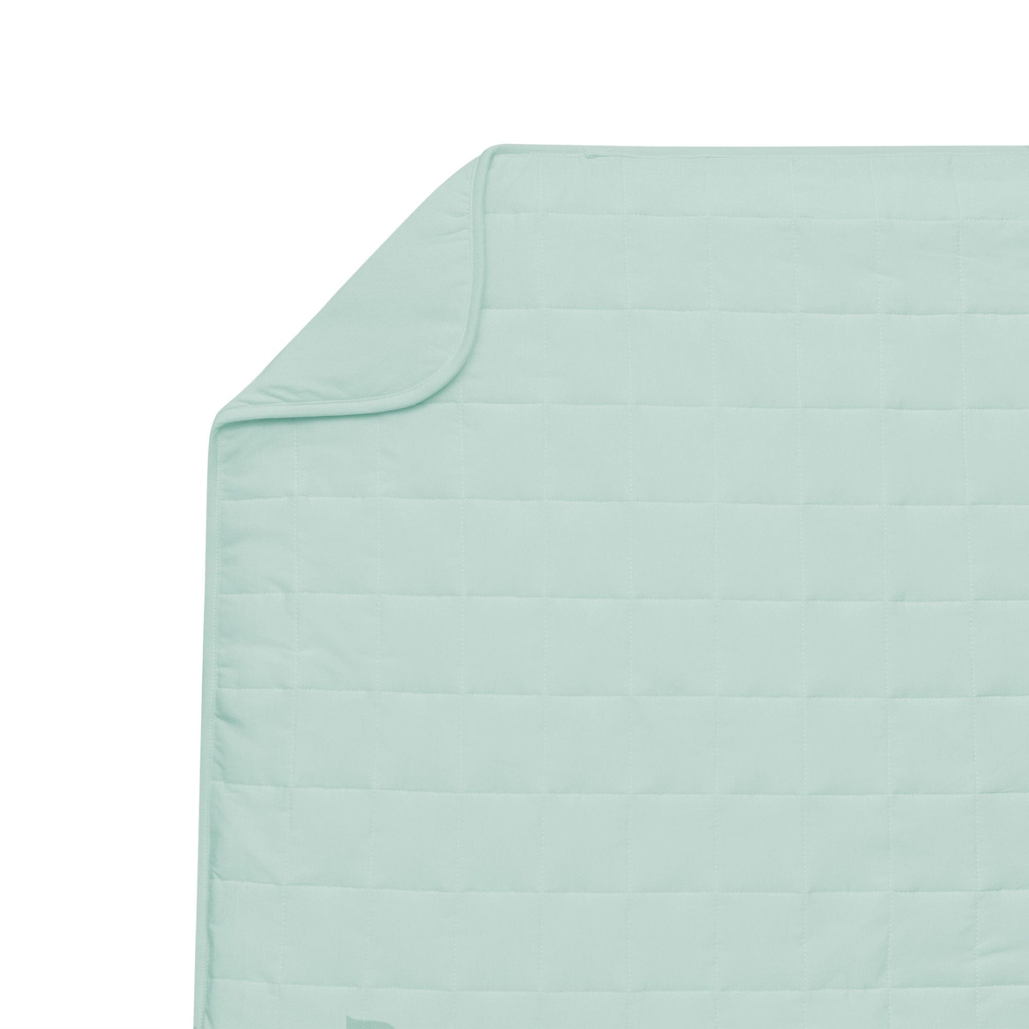 Kyte Baby Adult Quilted Twin Blanket in Sage Green 2.5