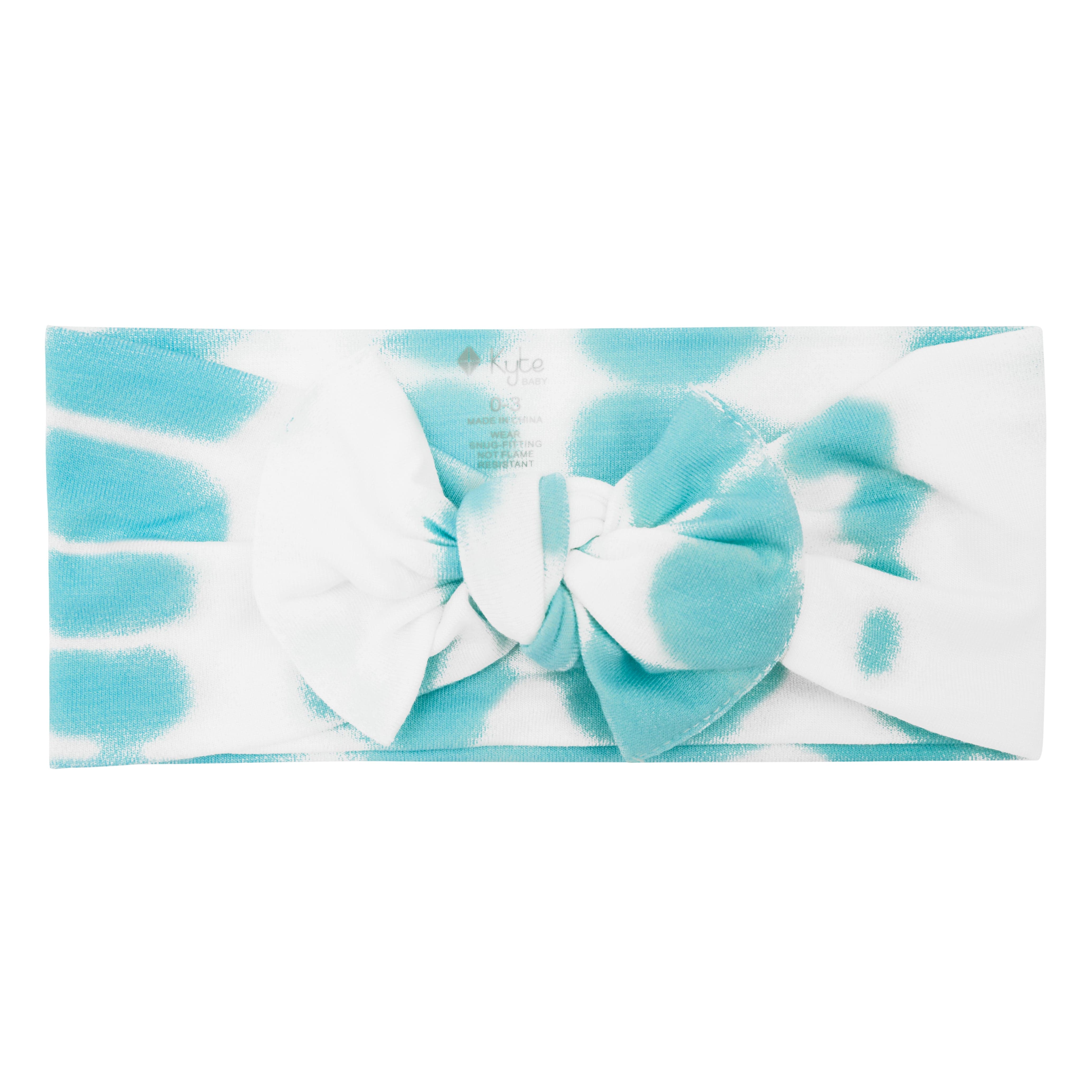 Kyte BABY Baby Bows Bow in Robin Rip Tide