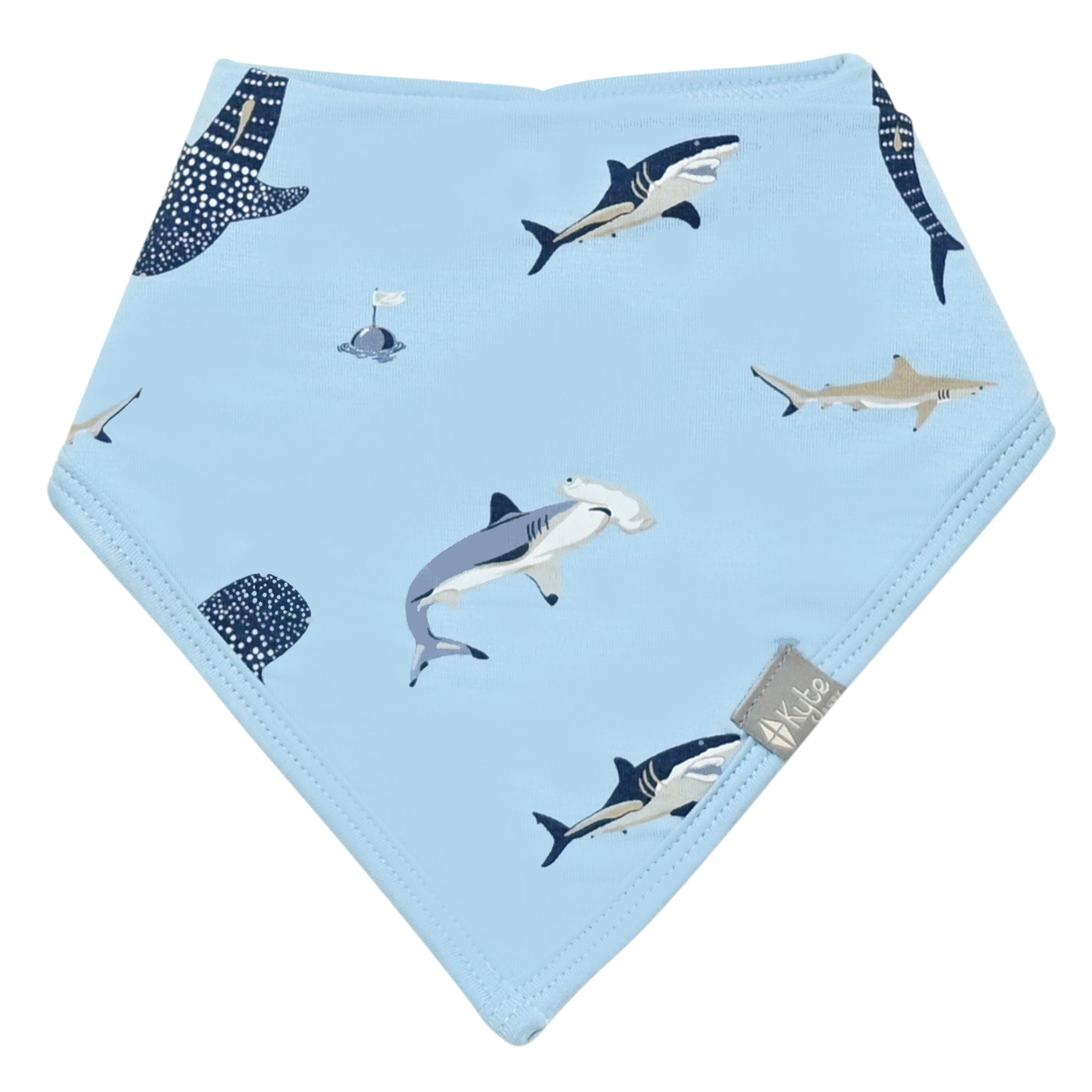 Baby 2024 shark bib