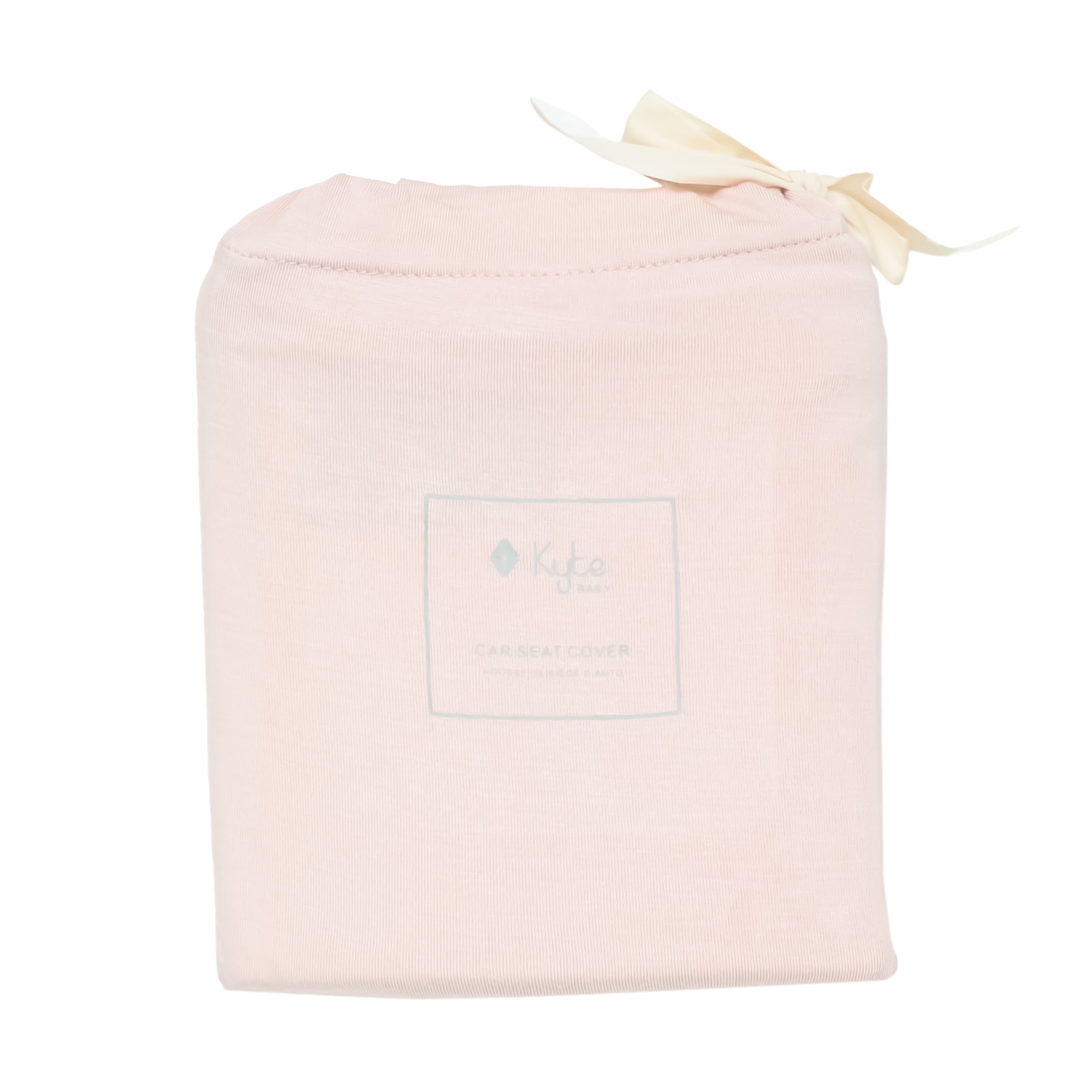 Kyte Baby car seat and nursing cover in Blush pink