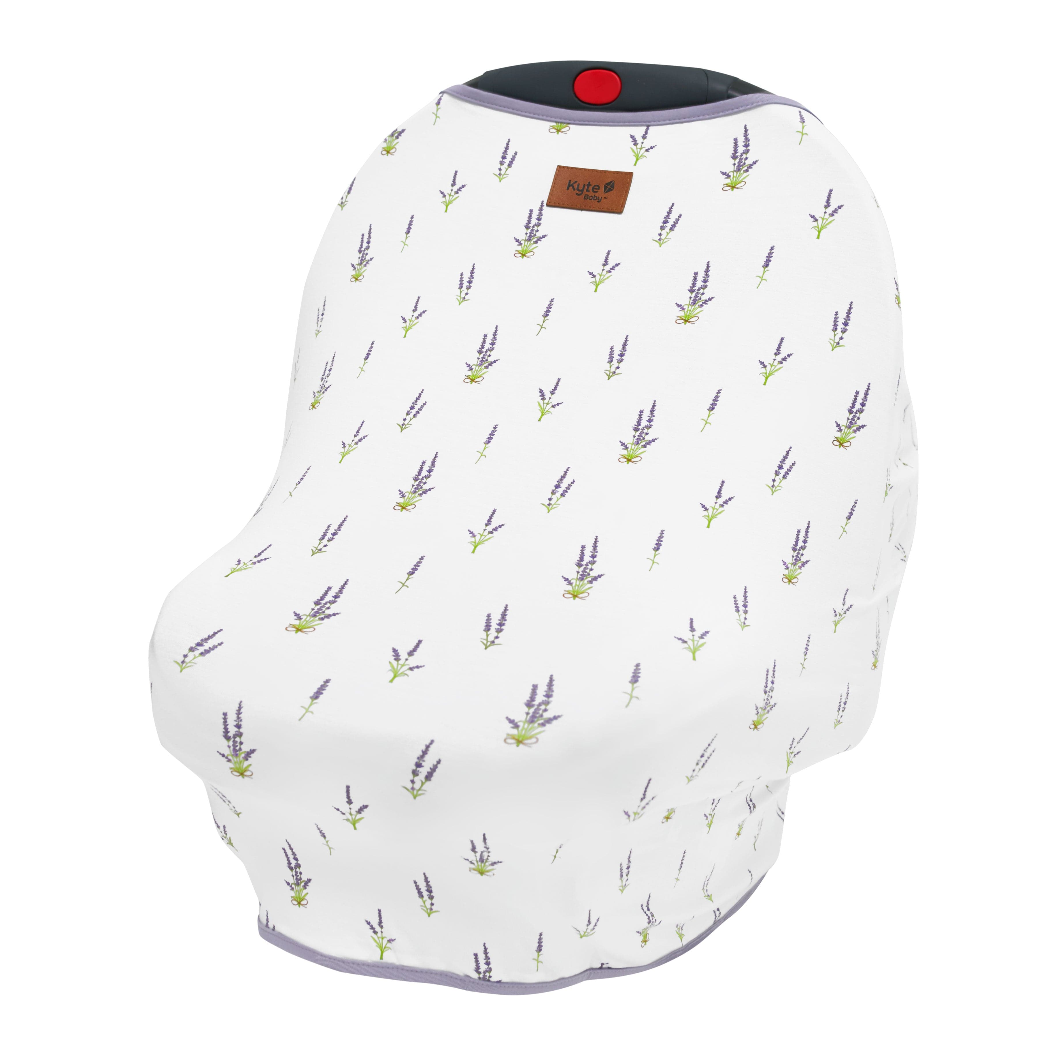 Kyte Baby bamboo Car Seat Cover in Lavender