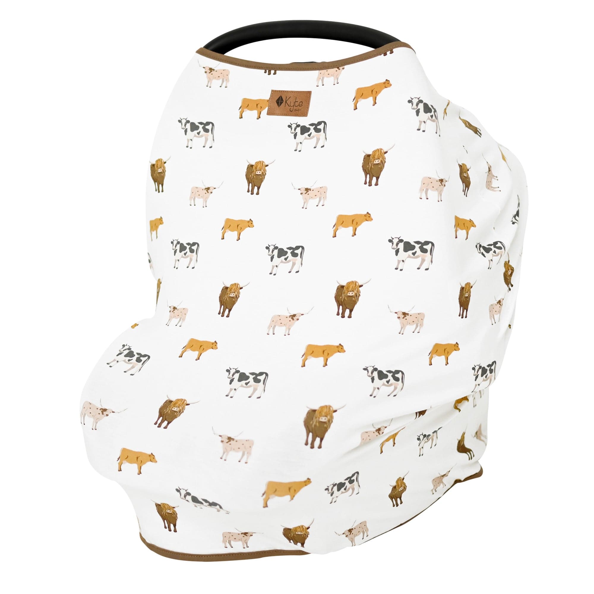Kyte Baby Car Seat Cover in Moo
