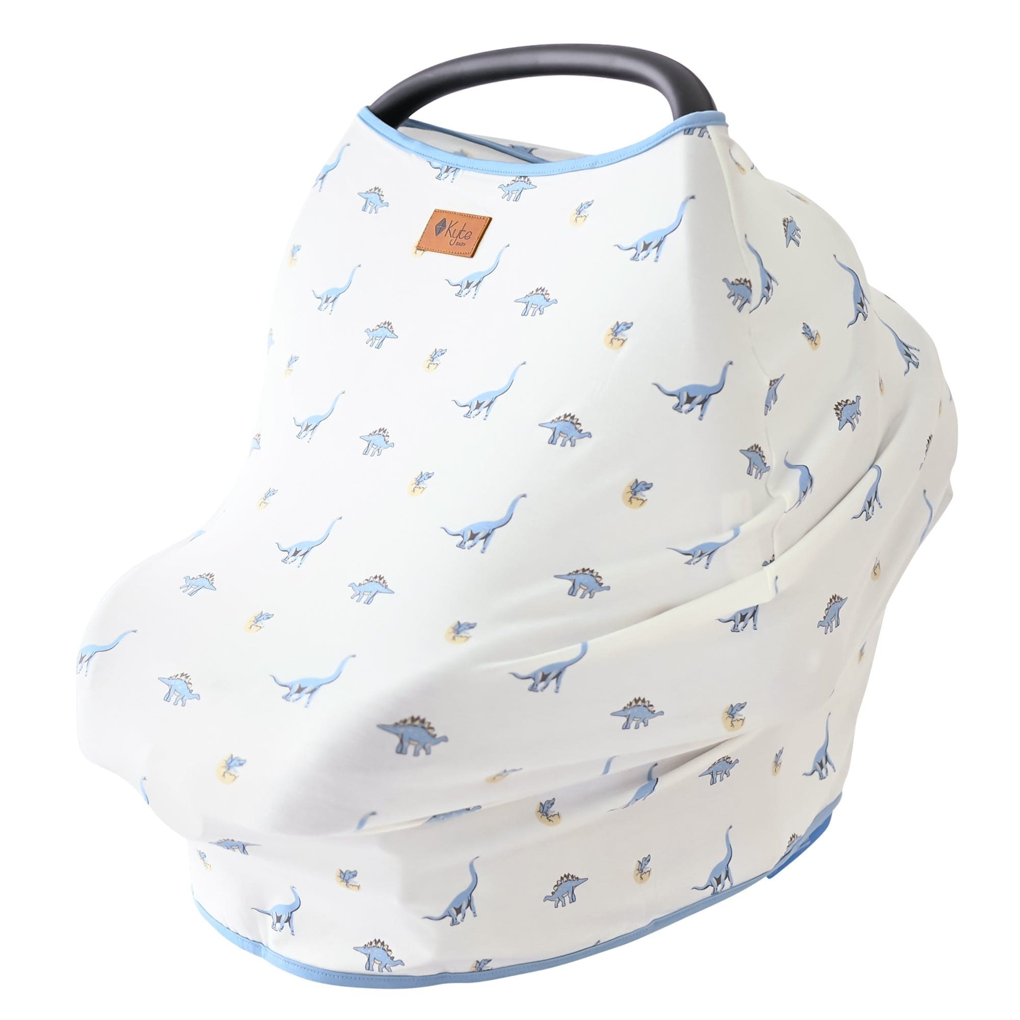 Kyte Baby Car Seat Cover in Jurassic dinosaur print