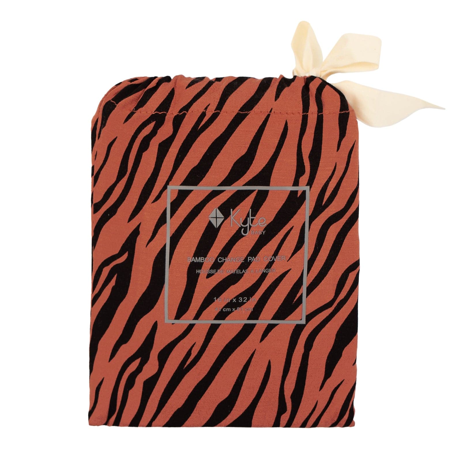 Kyte BABY Change Pad Cover One Size / Rust Tiger Change Pad Cover in Rust Tiger