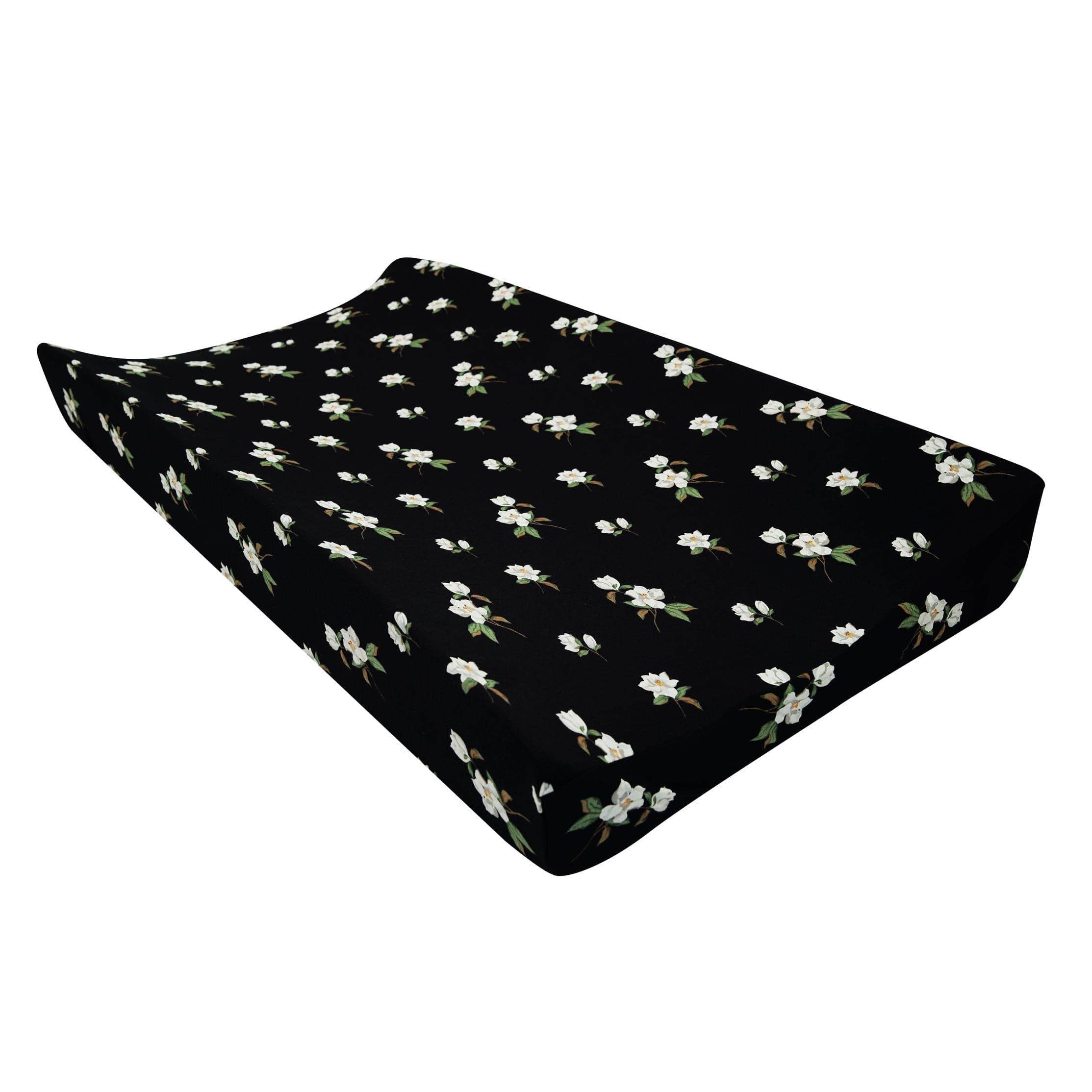Kyte Baby Change Pad Cover in Small Midnight Magnolia