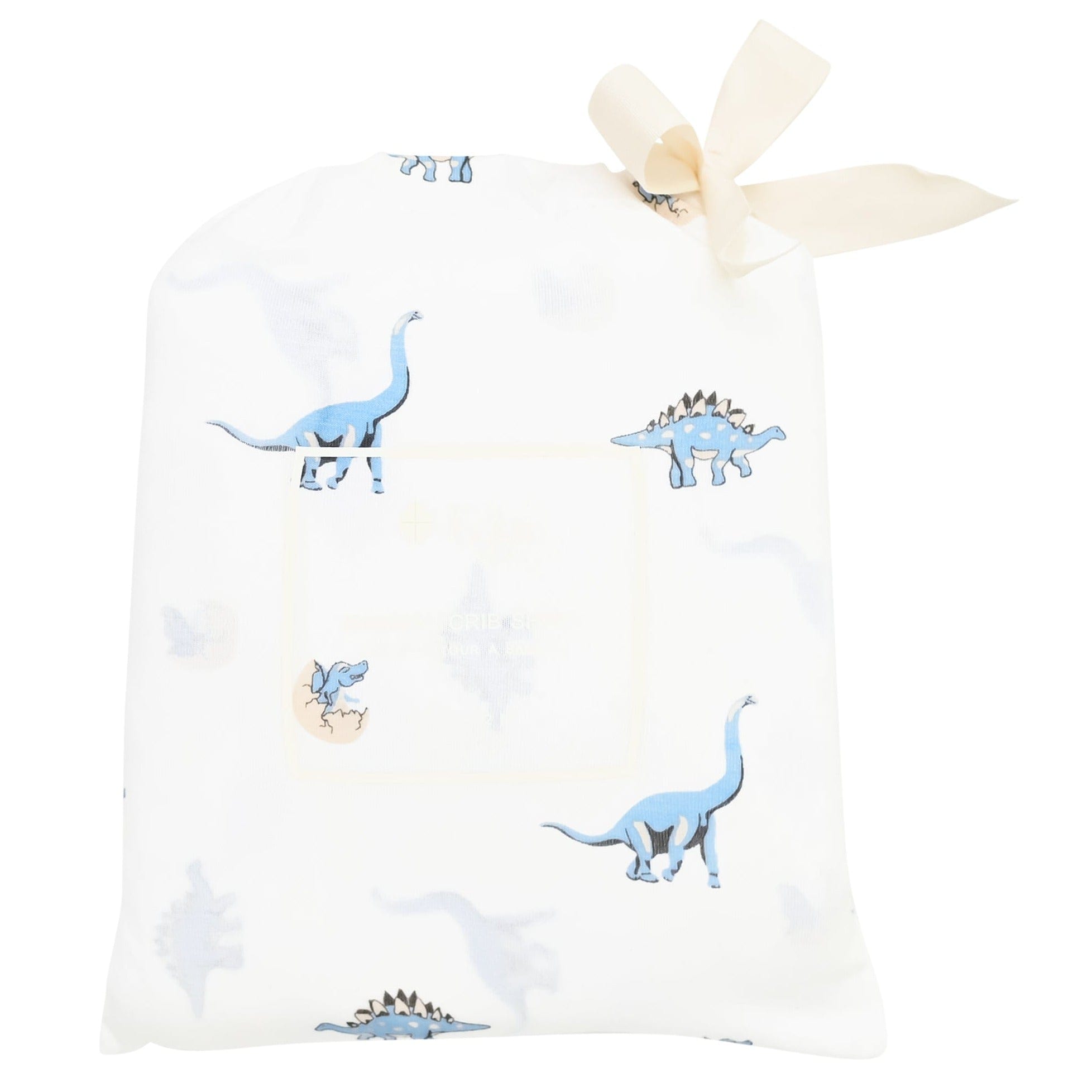 Kyte Baby Twin fitted sheet in Jurassic in Bag