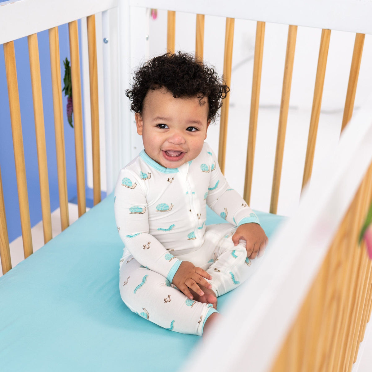 Kyte BABY Crib Sheet Robin / Crib Sheet Crib Sheet in Robin