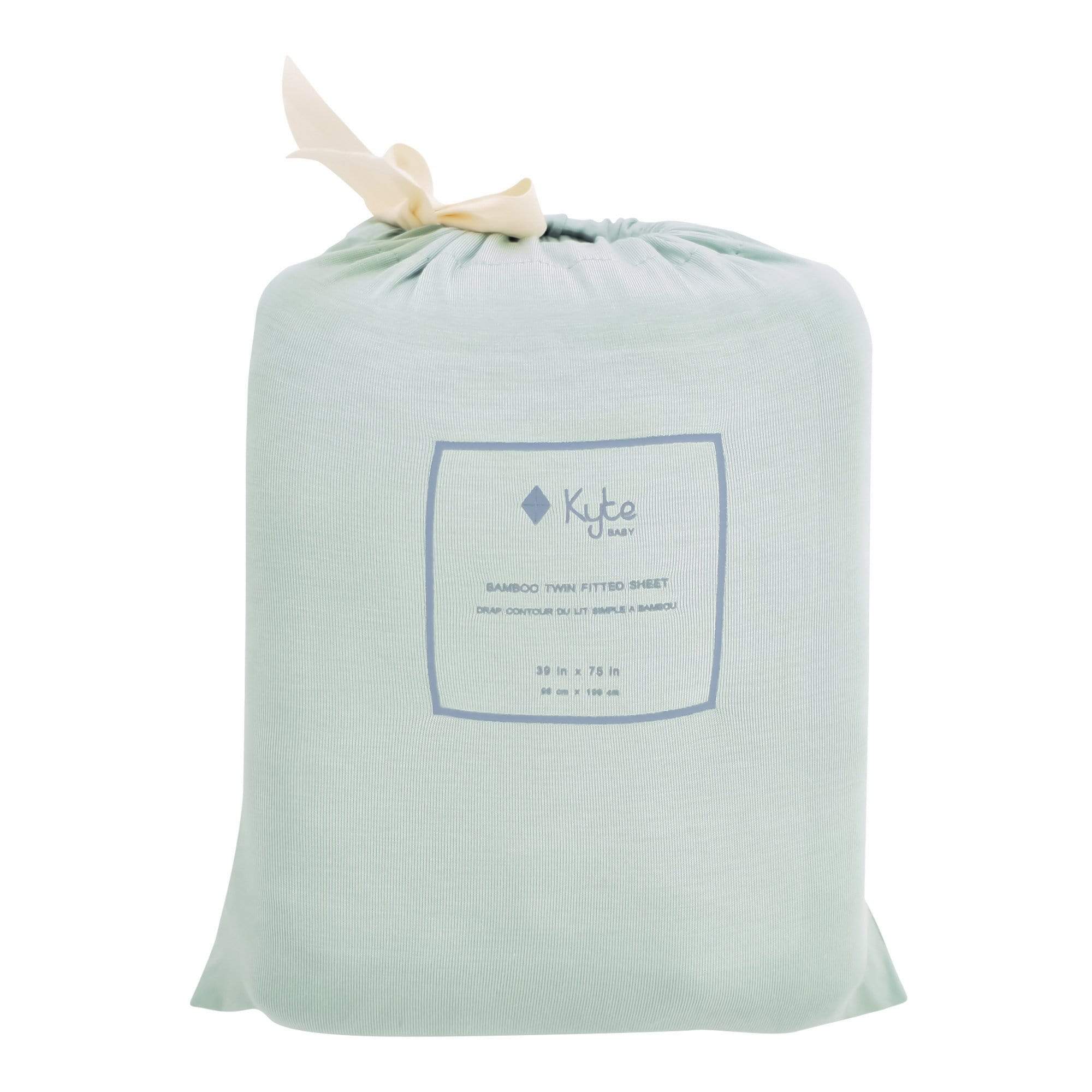 Kyte Baby Twin fitted sheet in Sage