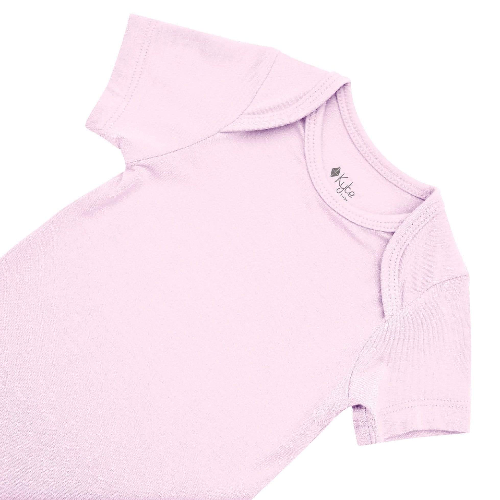 Kyte BABY Layette Bodysuit in Mauve