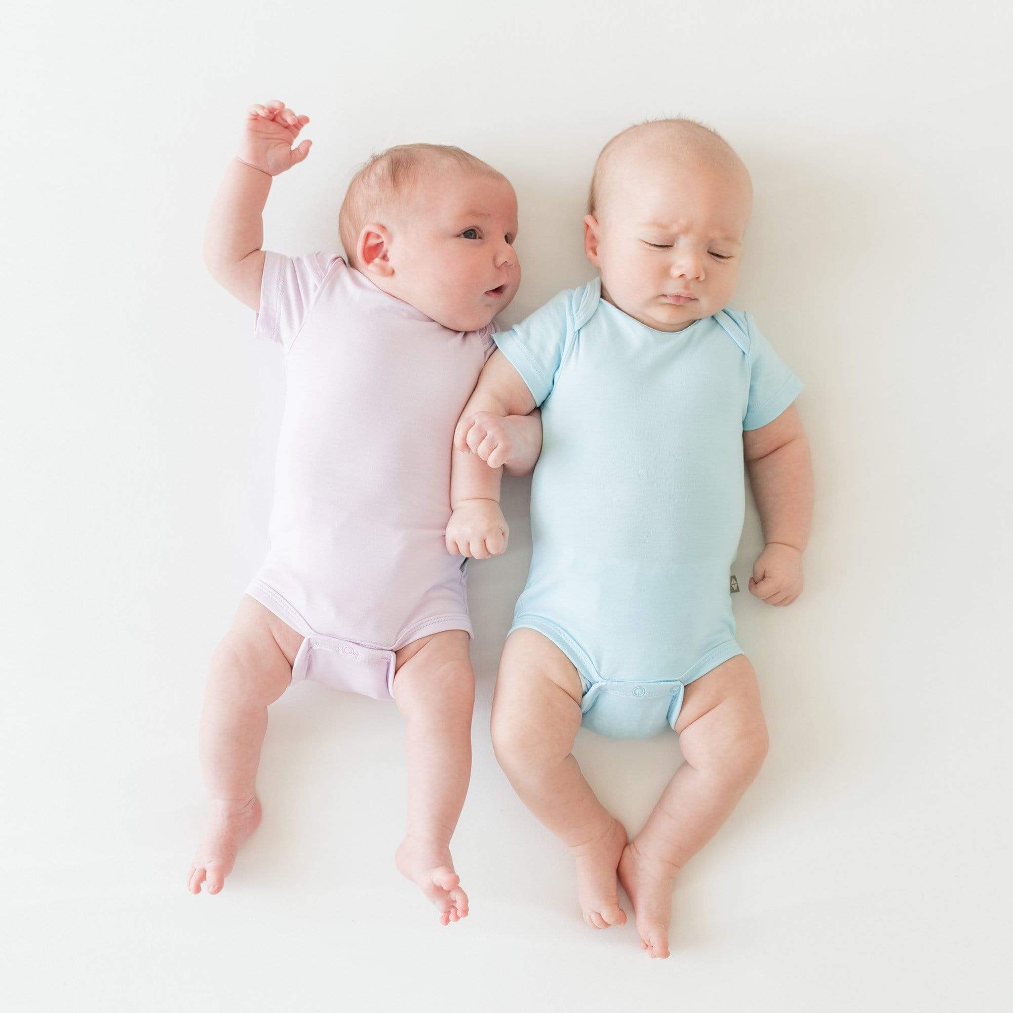Kyte BABY Layette Bodysuit in Mauve