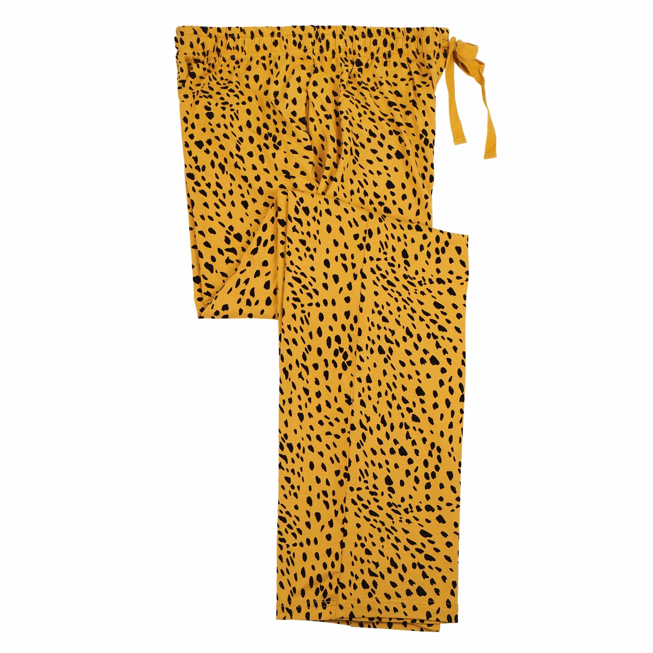 Kyte BABY Lounge Pants with pockets Women's Lounge Pants in Marigold Cheetah