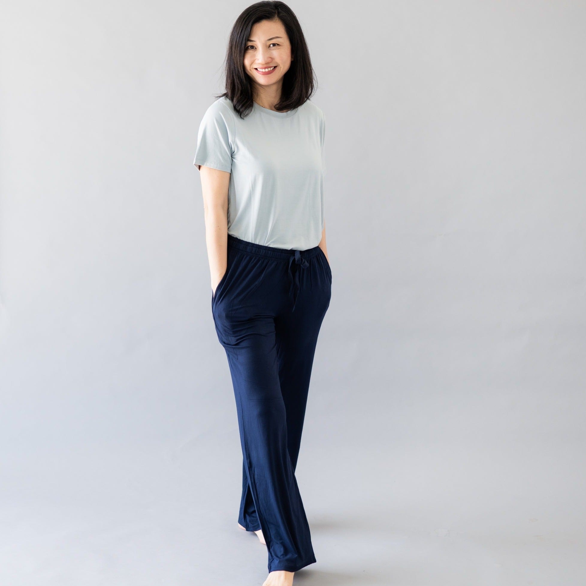 Kyte BABY Lounge Pants with pockets Women's Lounge Pants in Navy