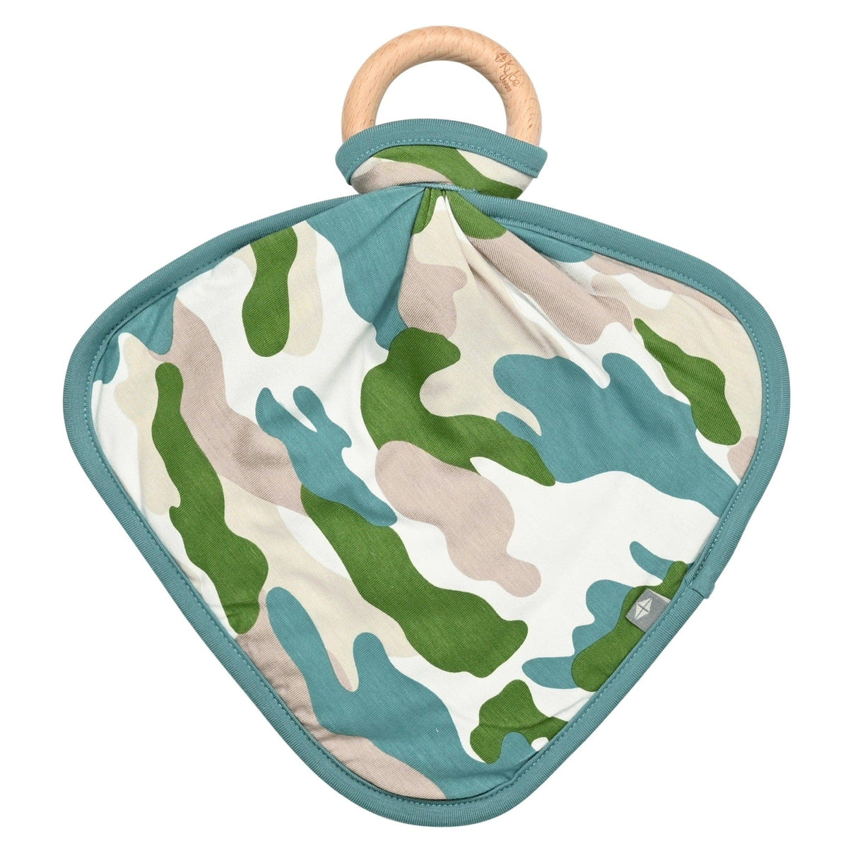 Kyte BABY Lovey Camo / Infant Lovey in Camo with Removable Teething Ring