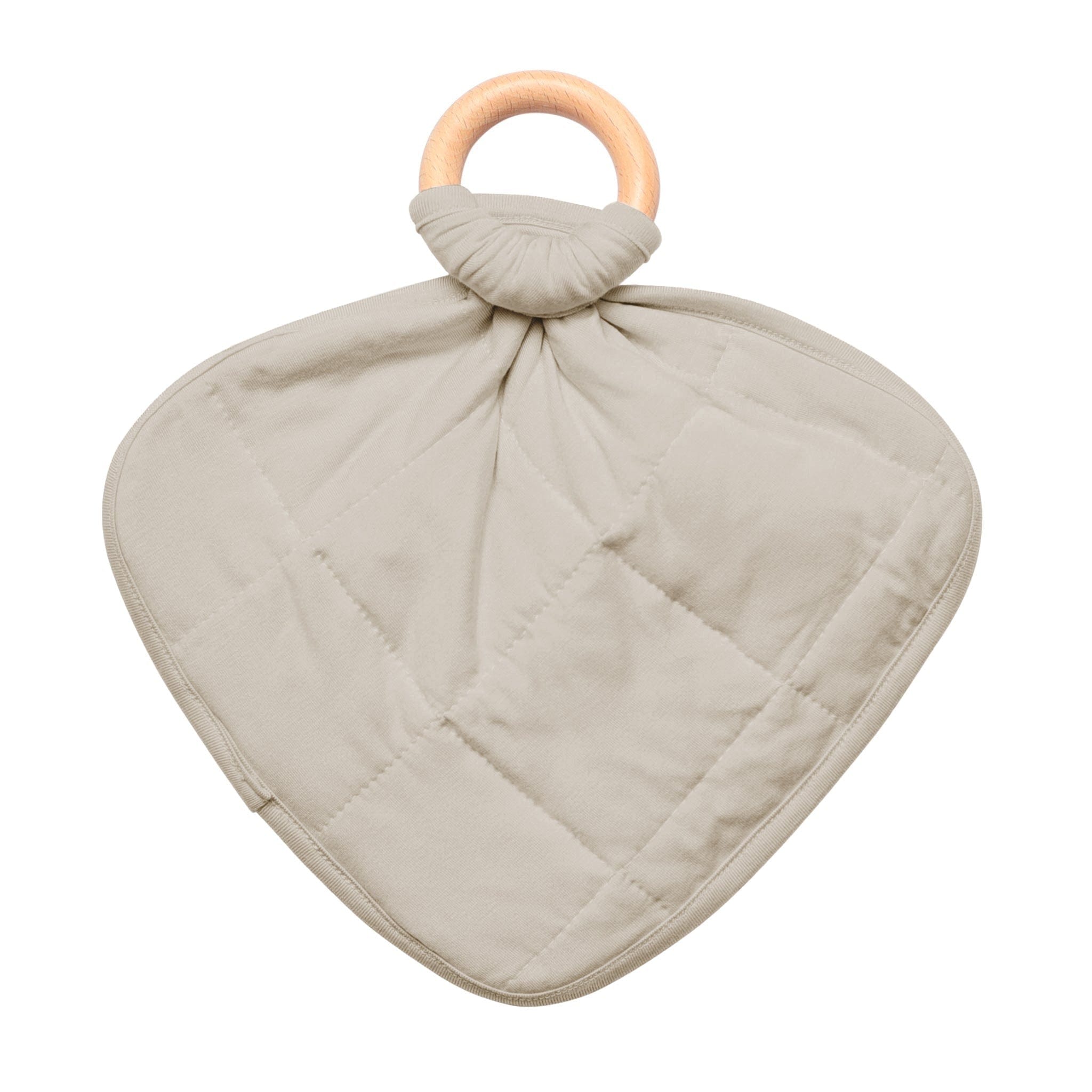 Kyte BABY Lovey Khaki / Infant Lovey in Khaki with Removable Teething Ring