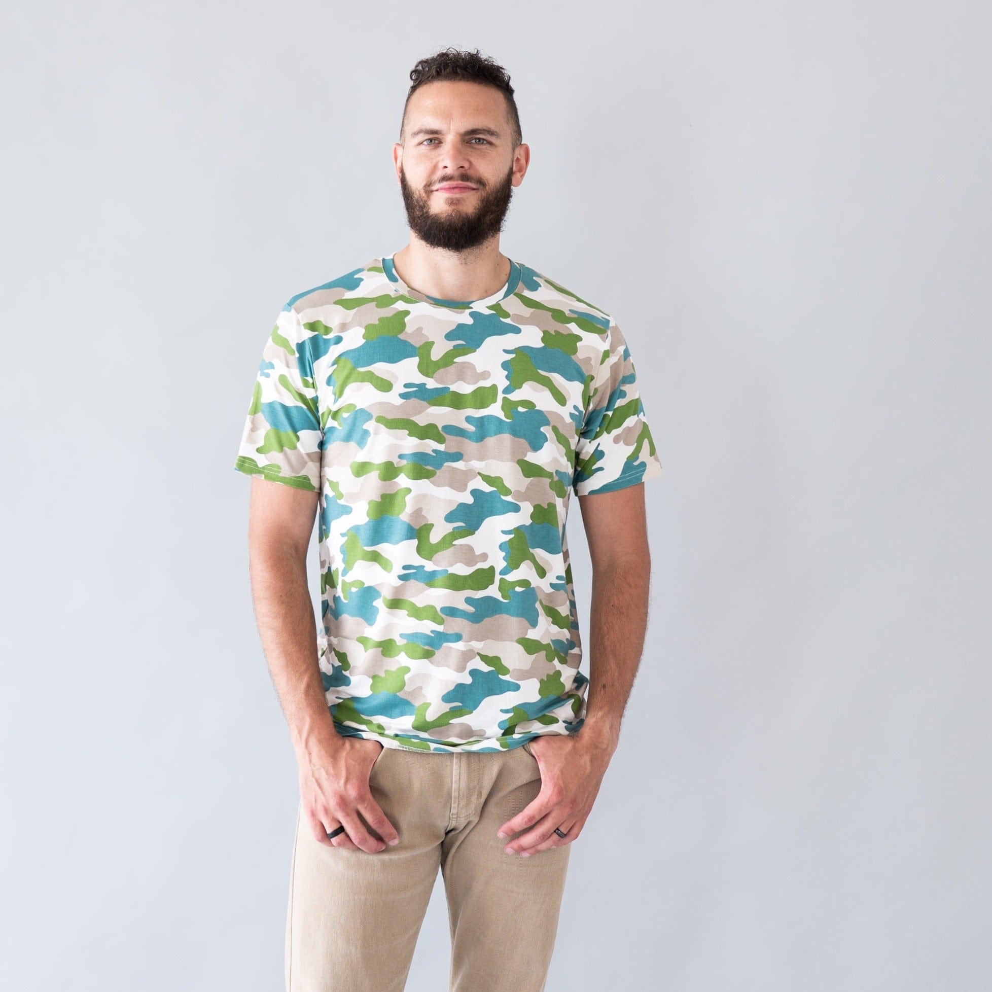 Kyte BABY Men's Crew Neck Tee Men's Crew Neck Tee in Camo