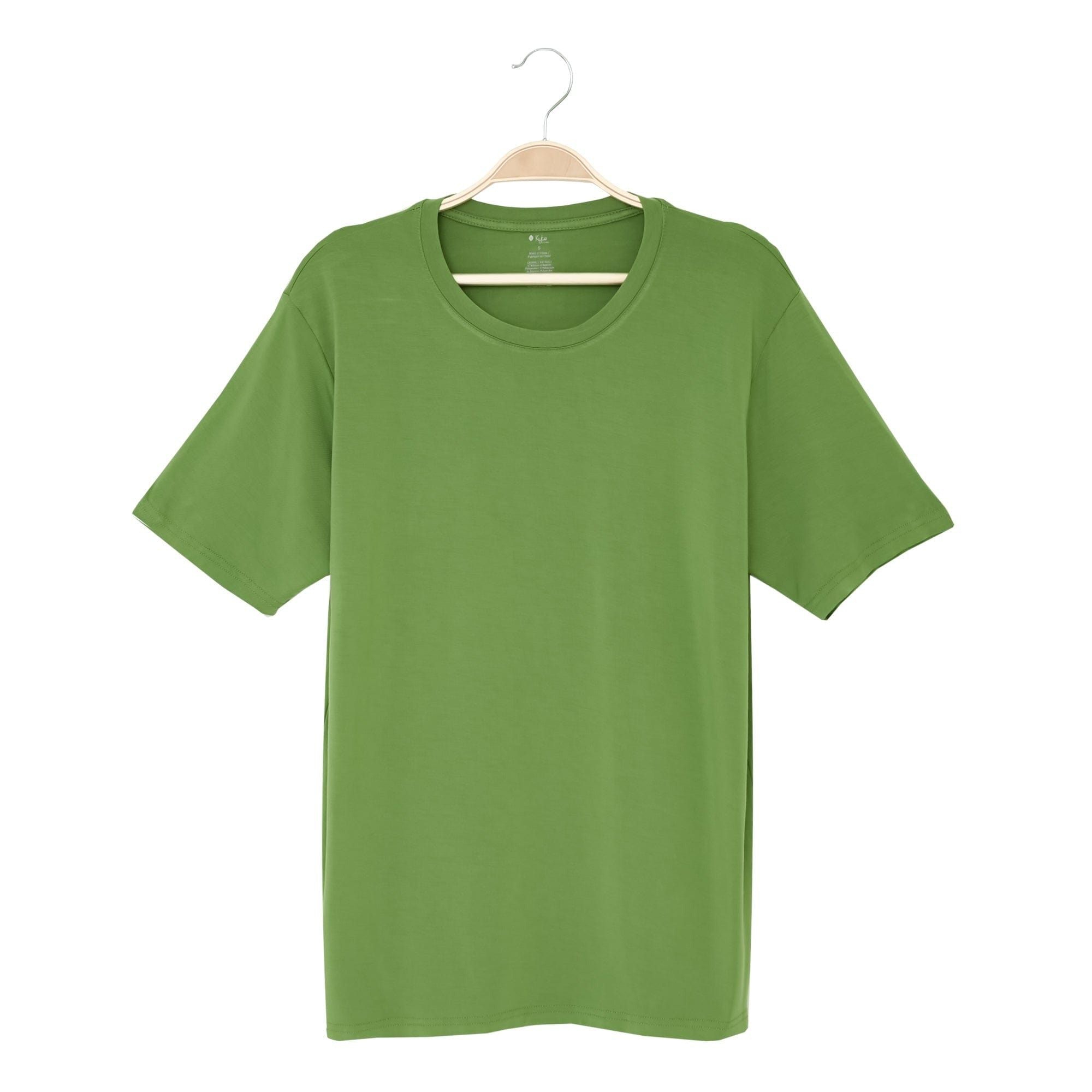 Kyte BABY Men's Crew Neck Tee Men's Crew Neck Tee in Palm