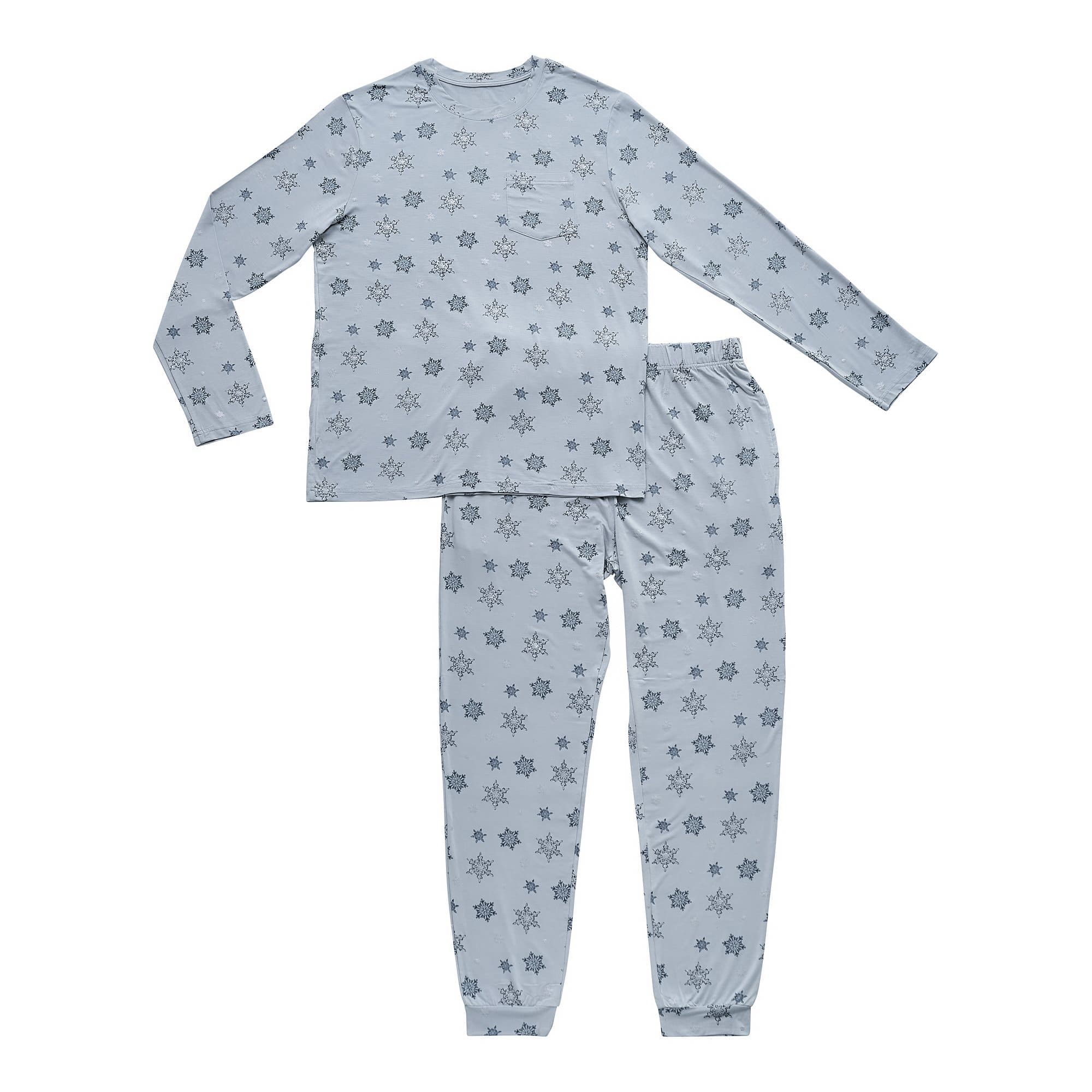 Kyte BABY Men's Jogger Set Men's Jogger Set in Snowflake