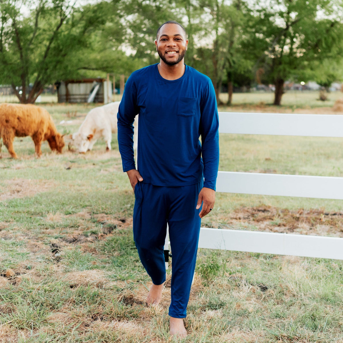 Kyte BABY Men's Jogger Set Men's Jogger Set in Tahoe