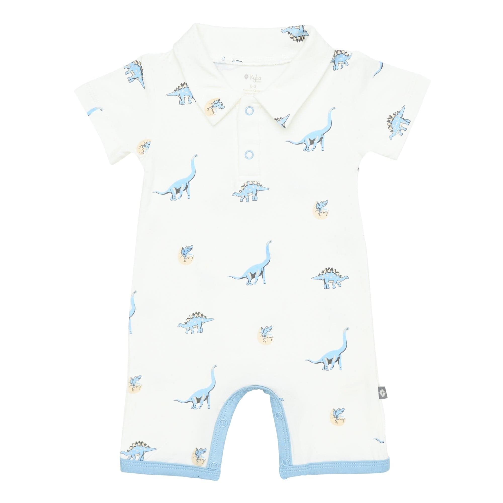 Kyte Baby Polo Shortall in Jurassic