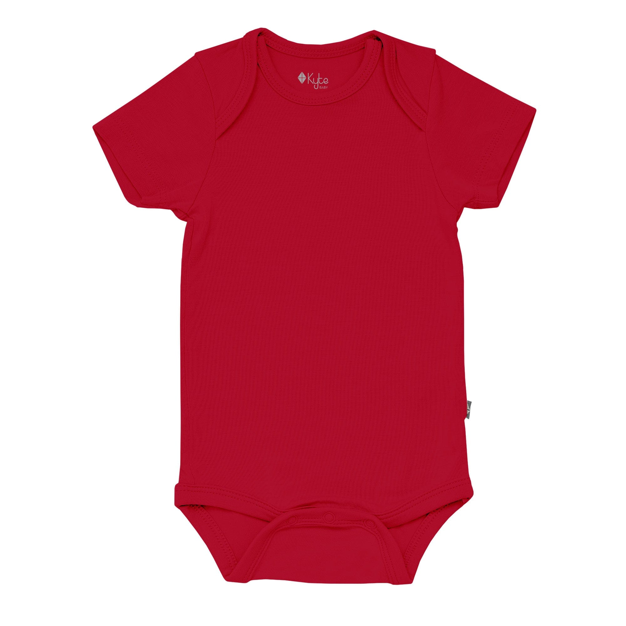 Kyte Baby Bodysuit in Cardinal