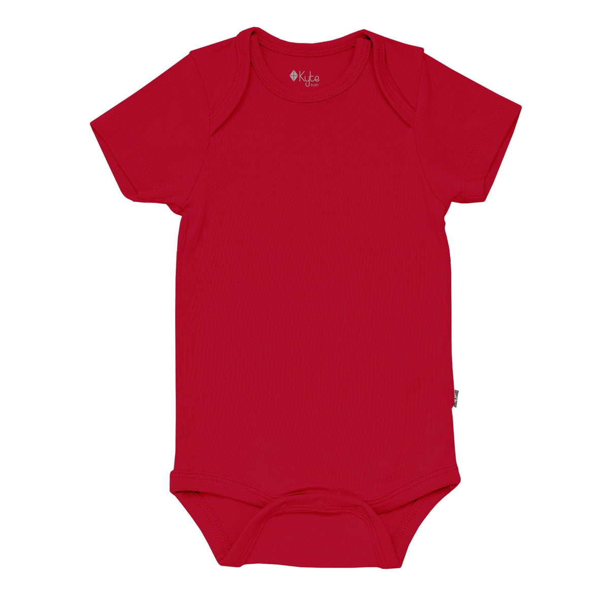 Kyte Baby Bodysuit in Cardinal
