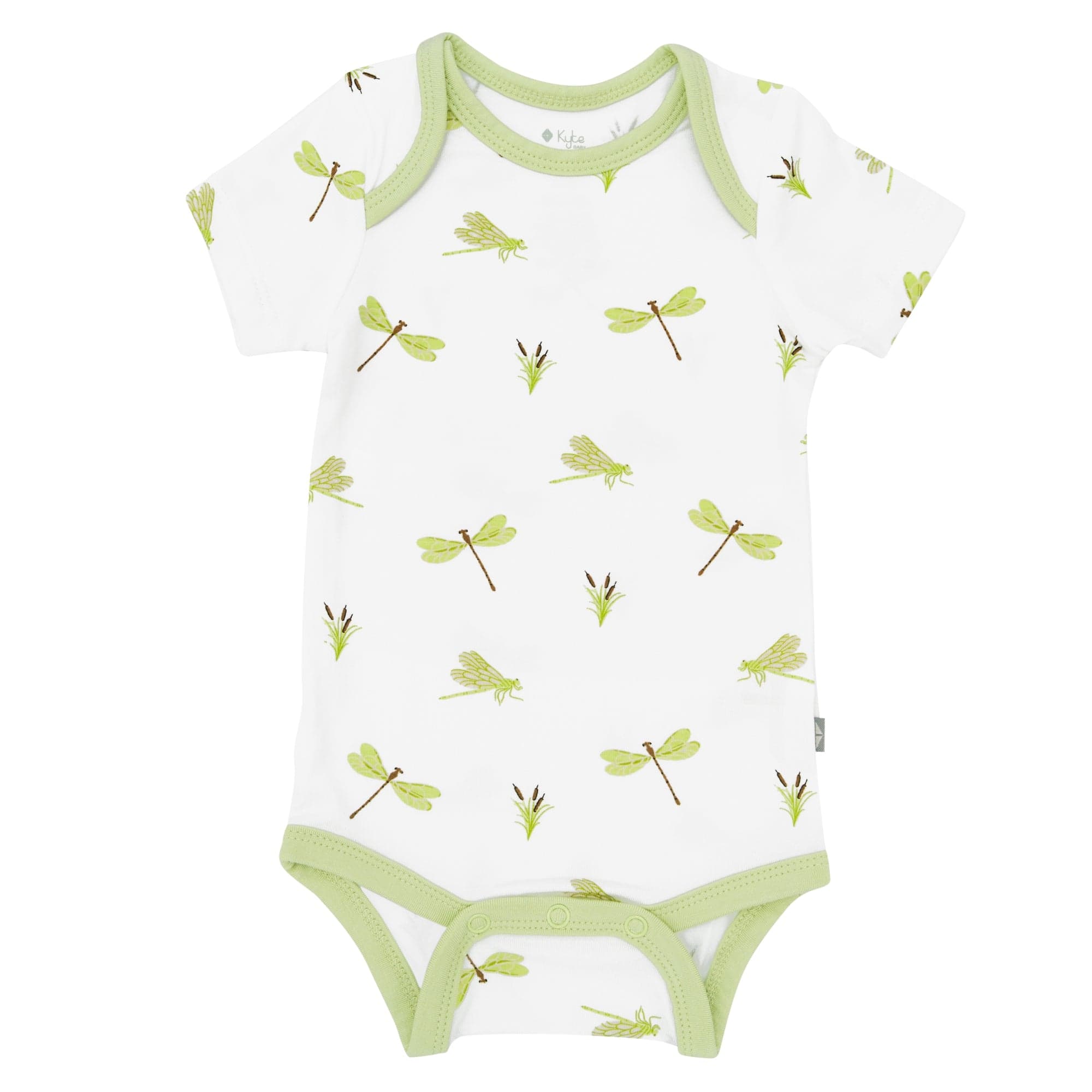 Kyte BABY Short Sleeve Bodysuits Bodysuit in Dragonfly
