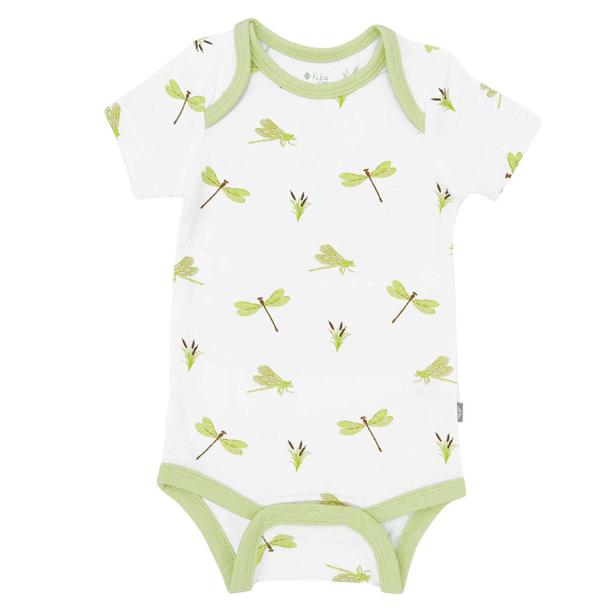 Kyte BABY Short Sleeve Bodysuits Bodysuit in Dragonfly