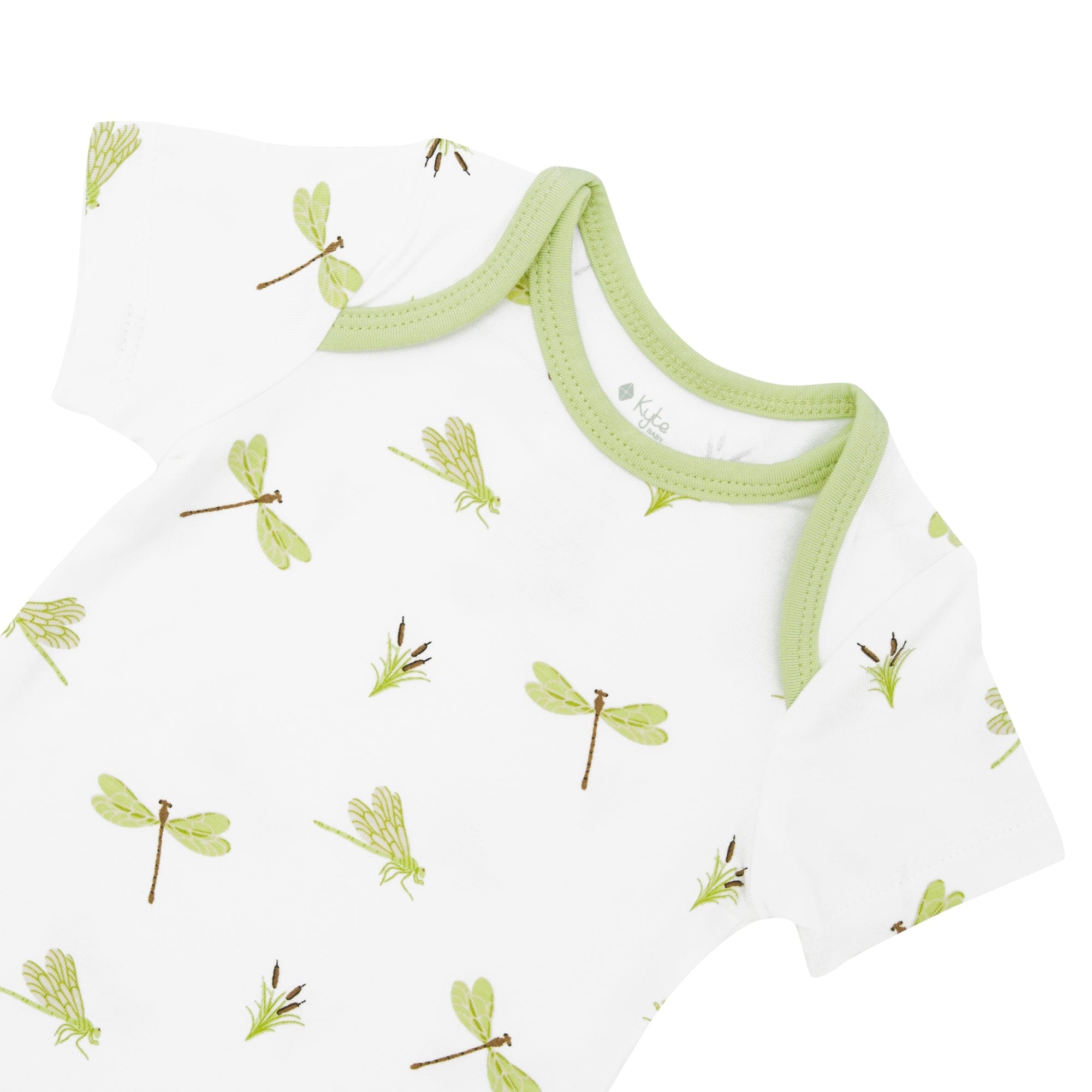 Kyte BABY Short Sleeve Bodysuits Bodysuit in Dragonfly