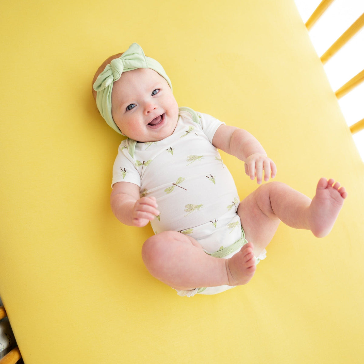 Kyte BABY Short Sleeve Bodysuits Bodysuit in Dragonfly