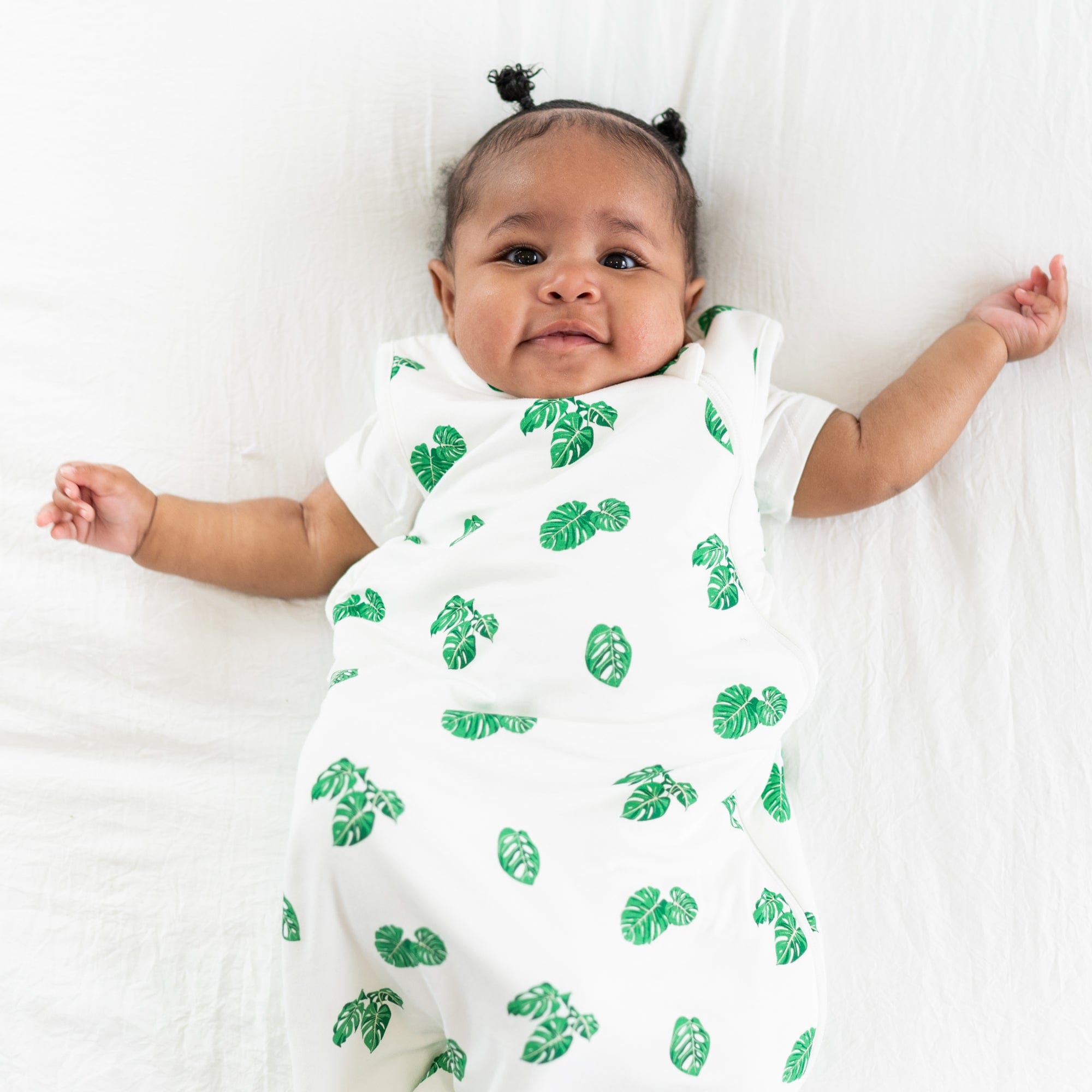 Kyte BABY Sleep Bag 1.0 Tog Printed Sleep Bag in Monstera 1.0